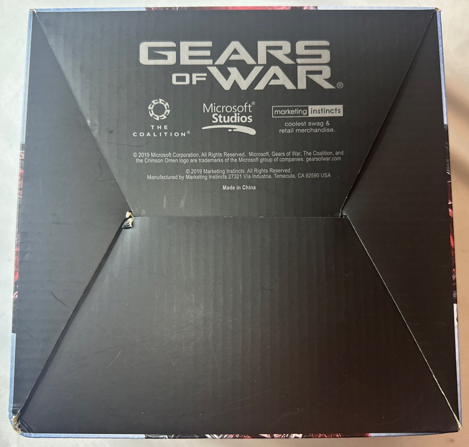 Gears Of War 5 Promo Box Pin + Coin + Lanyard + Art Card Promotional Xbox One