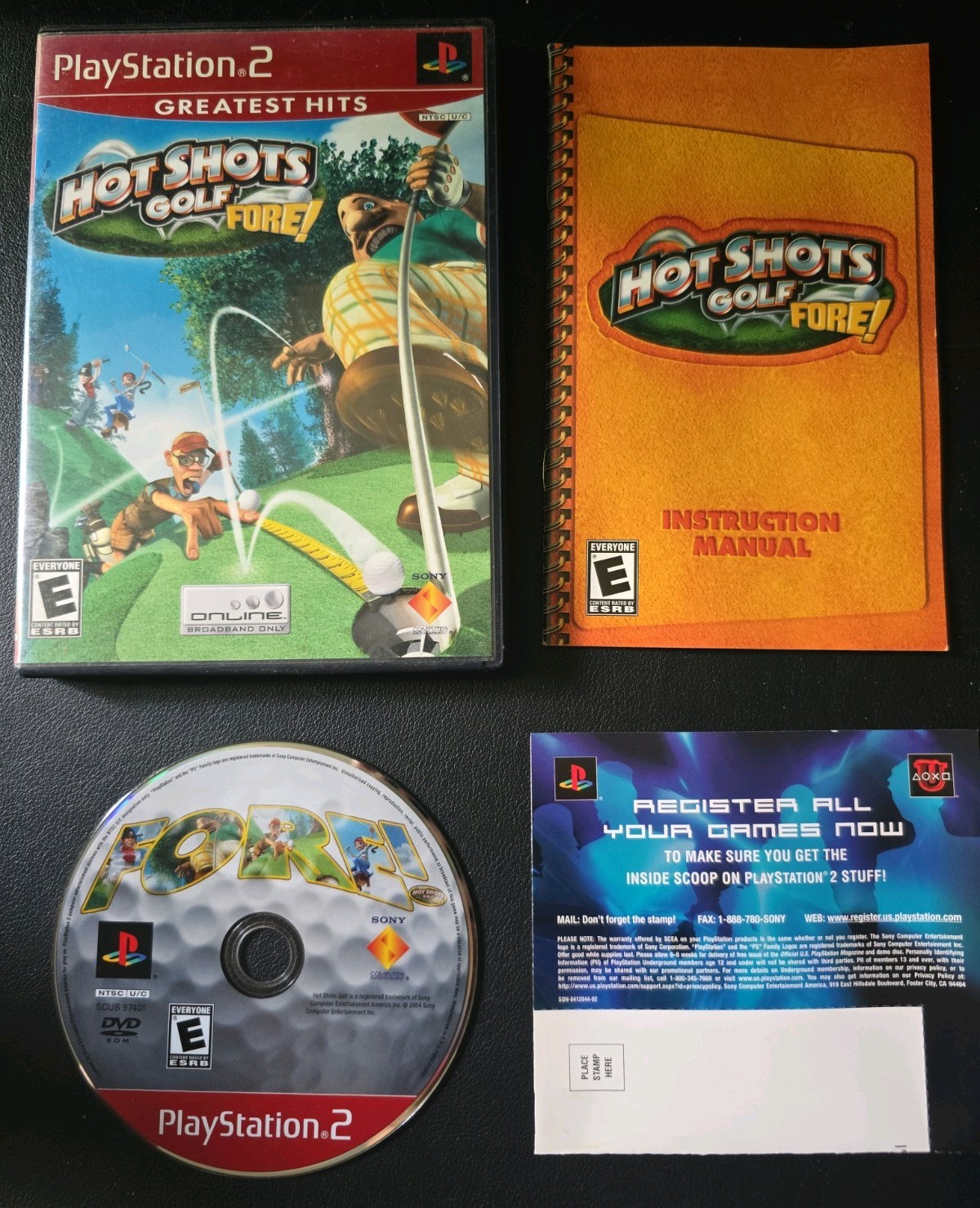 Hot Shots Golf: Fore (Sony PlayStation 2, 2004)