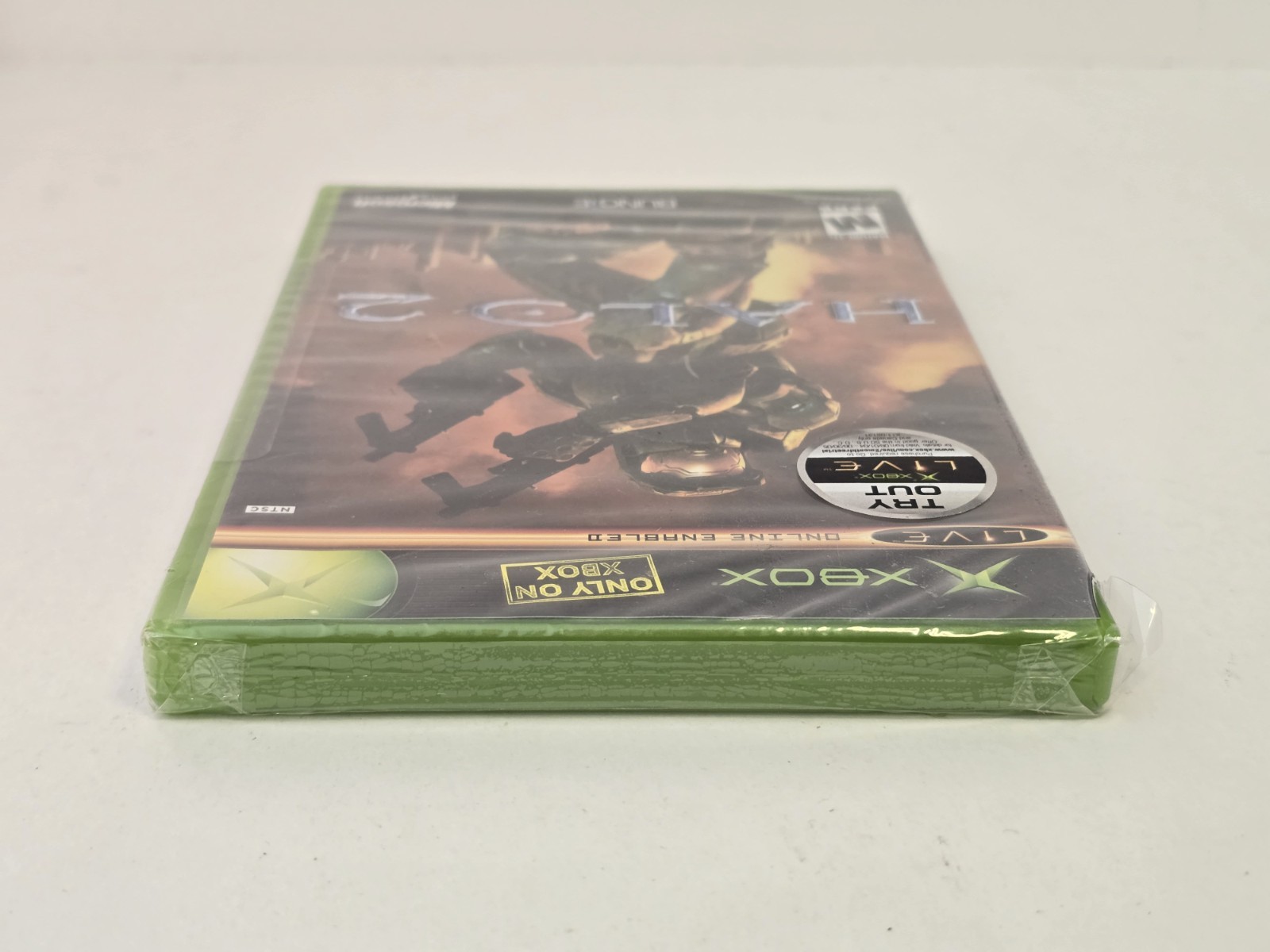 Microsoft Xbox HALO 2 Live Sticker First Print Rare Video Game Brand NEW Sealed