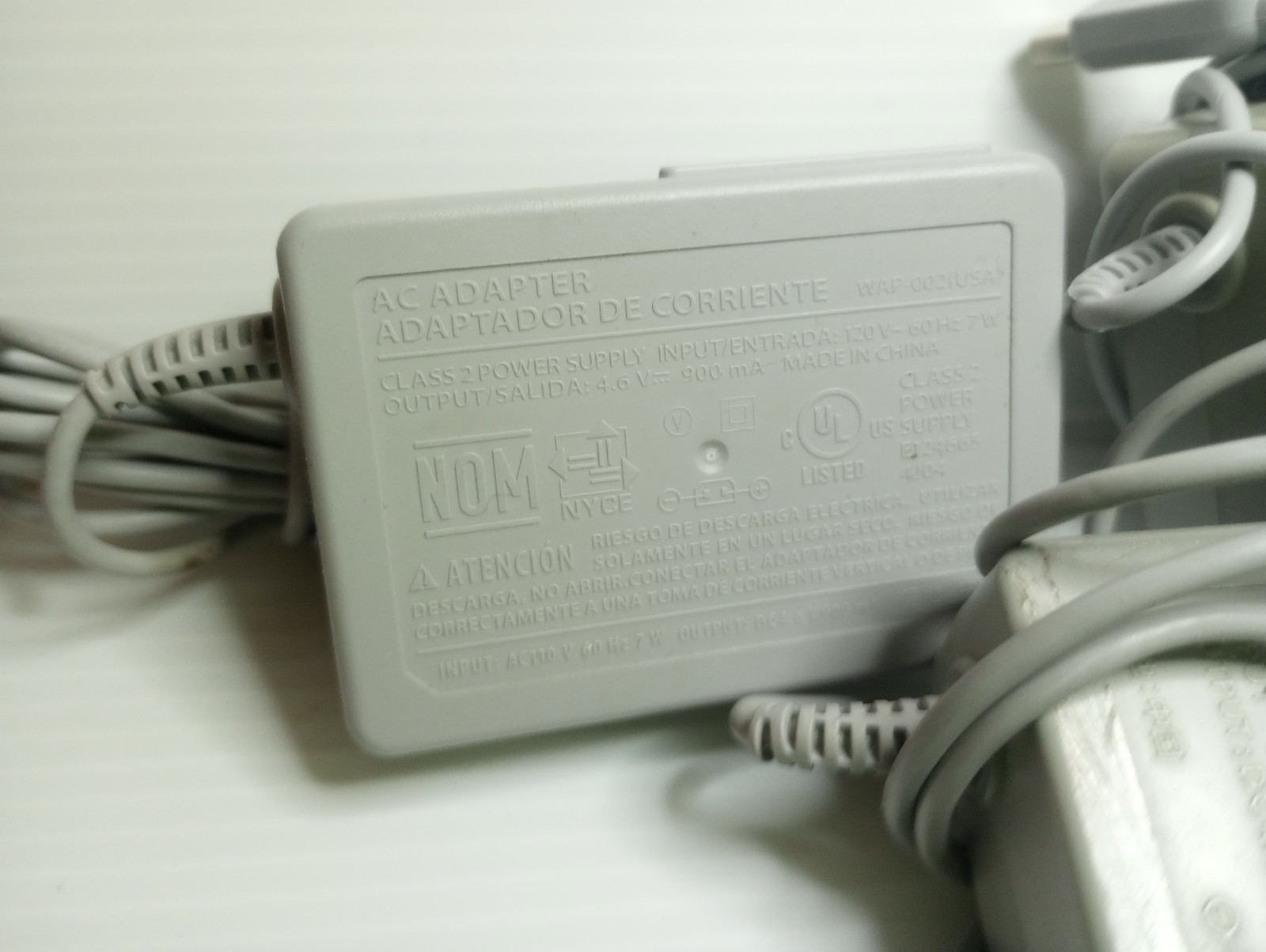 OEM Nintendo 2DS 3DS DSi XL Wall Chargers Lot of 3 WAP-002