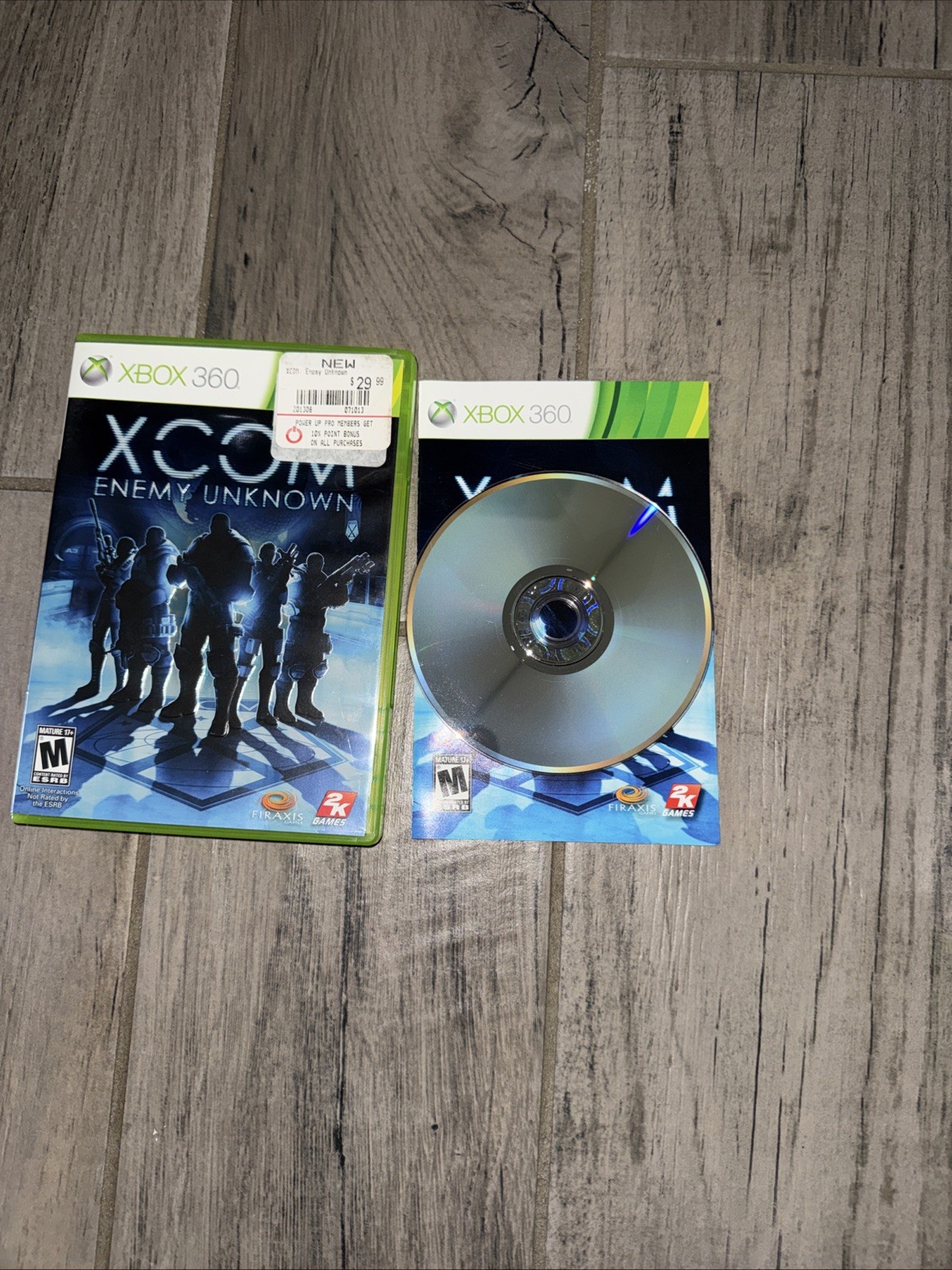 XCOM: Enemy Unknown (Microsoft Xbox 360, 2012) CIB Complete Tested