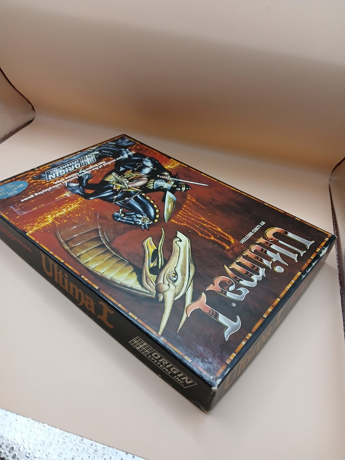 IBM RPG 1986 Ultima I One (1) PC Game IBM Tandy Five Coins 100% Complete + Reg.