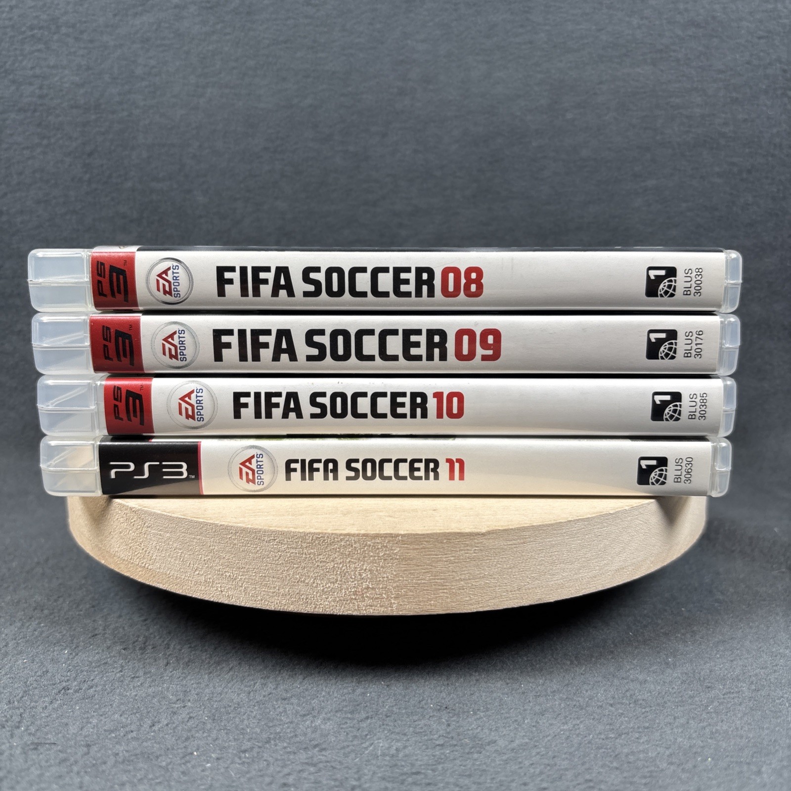 PlayStation 3 – FIFA Soccer 08, 09, 10, & 11 – Complete – Refurbished, Very Good