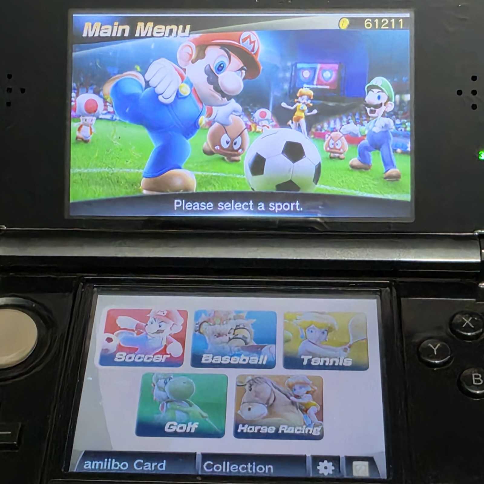 Mario Sports Superstars (Nintendo 3DS, 2017) Cart Only Authentic Tested
