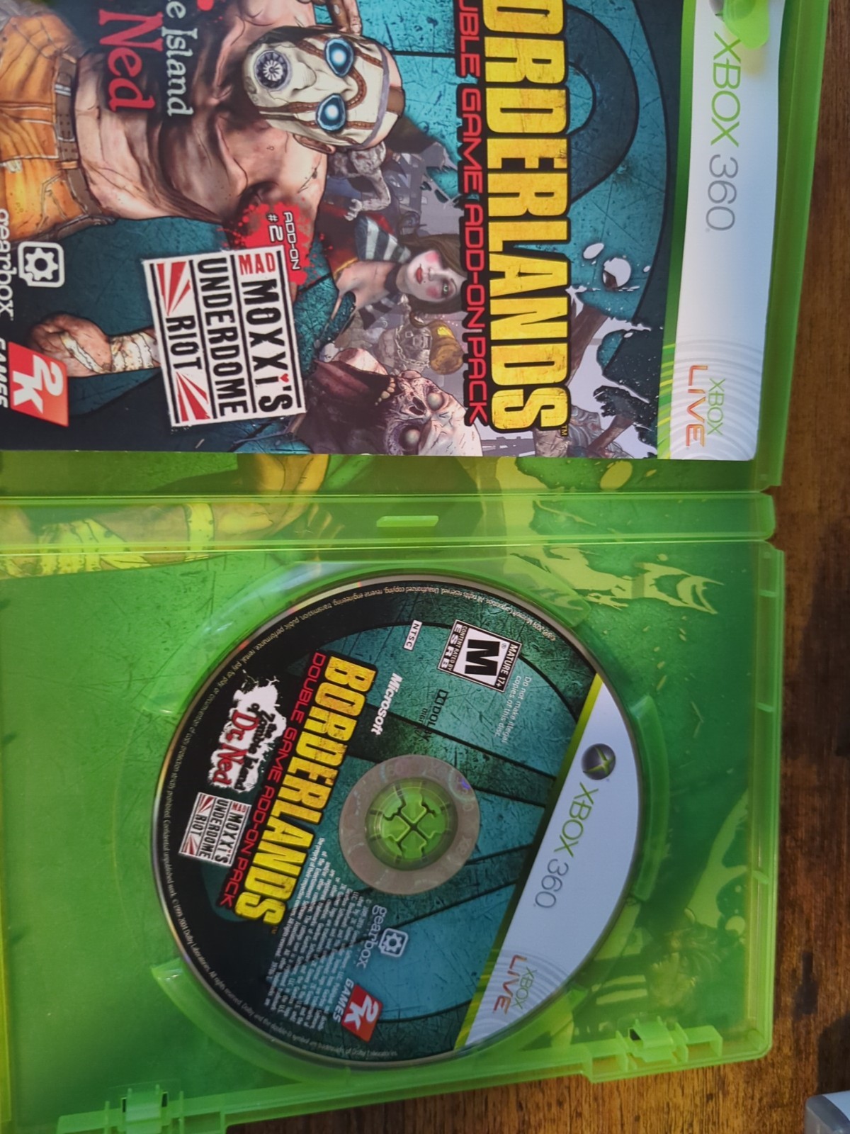 Borderlands Double Game Add-On Pack: The Zombie Island of Dr. Ned & Mad Moxxi’s