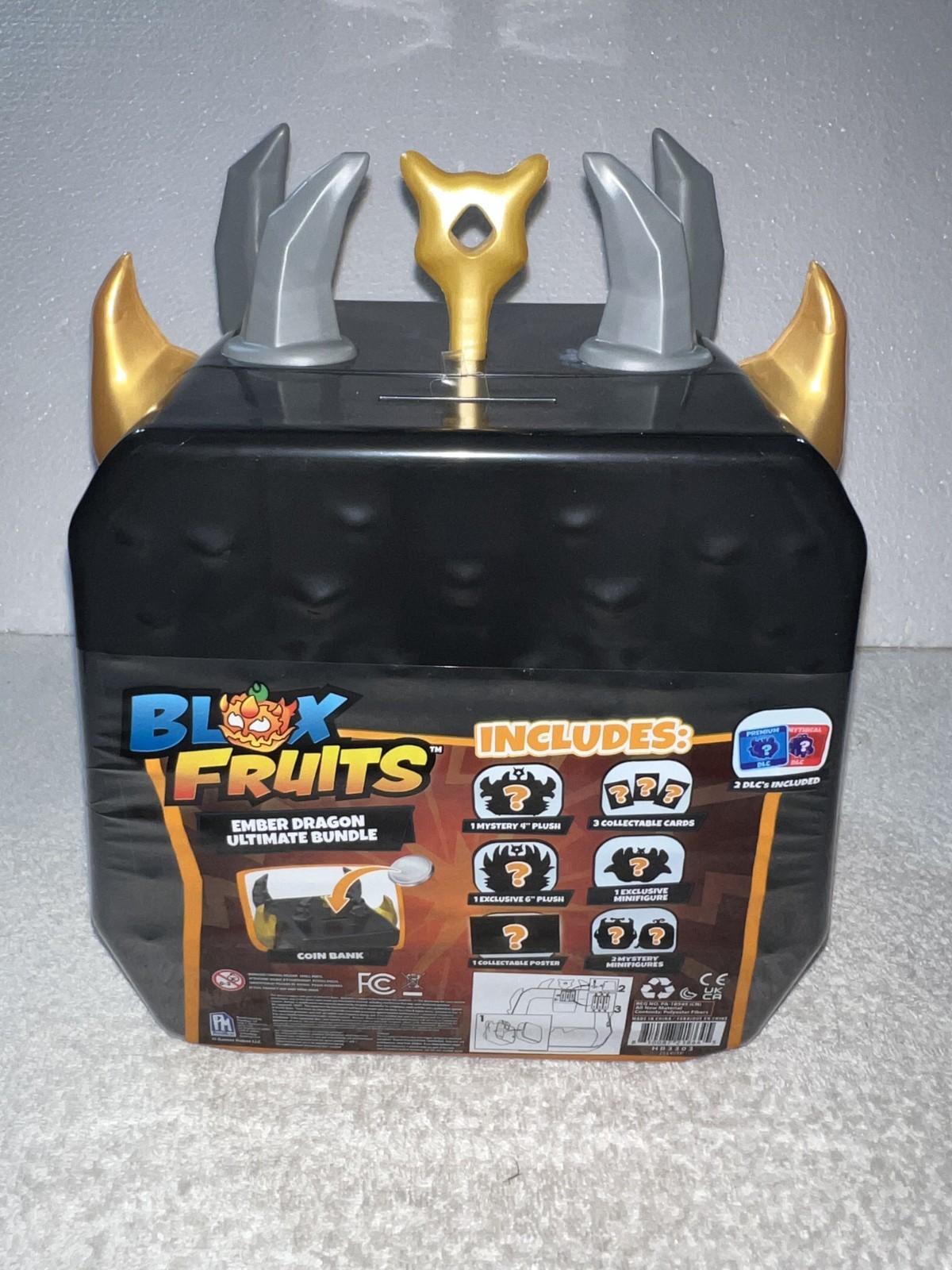 BLOX FRUITS EMBER DRAGON ULTIMATE BUNDLE INCLUDES 12 ITEMS + DLC CODES **NEW**