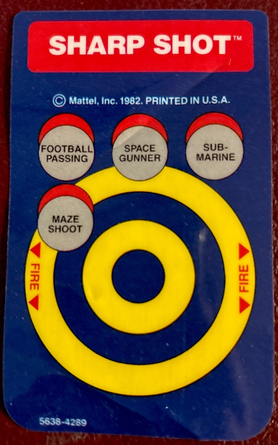 Sharp Shot (Intellivision, 1982)