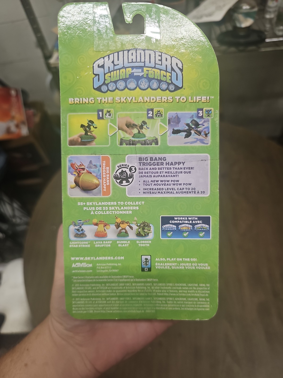 Lot Of 3 Skylanders 2 Swap Force 1 Super Chargers