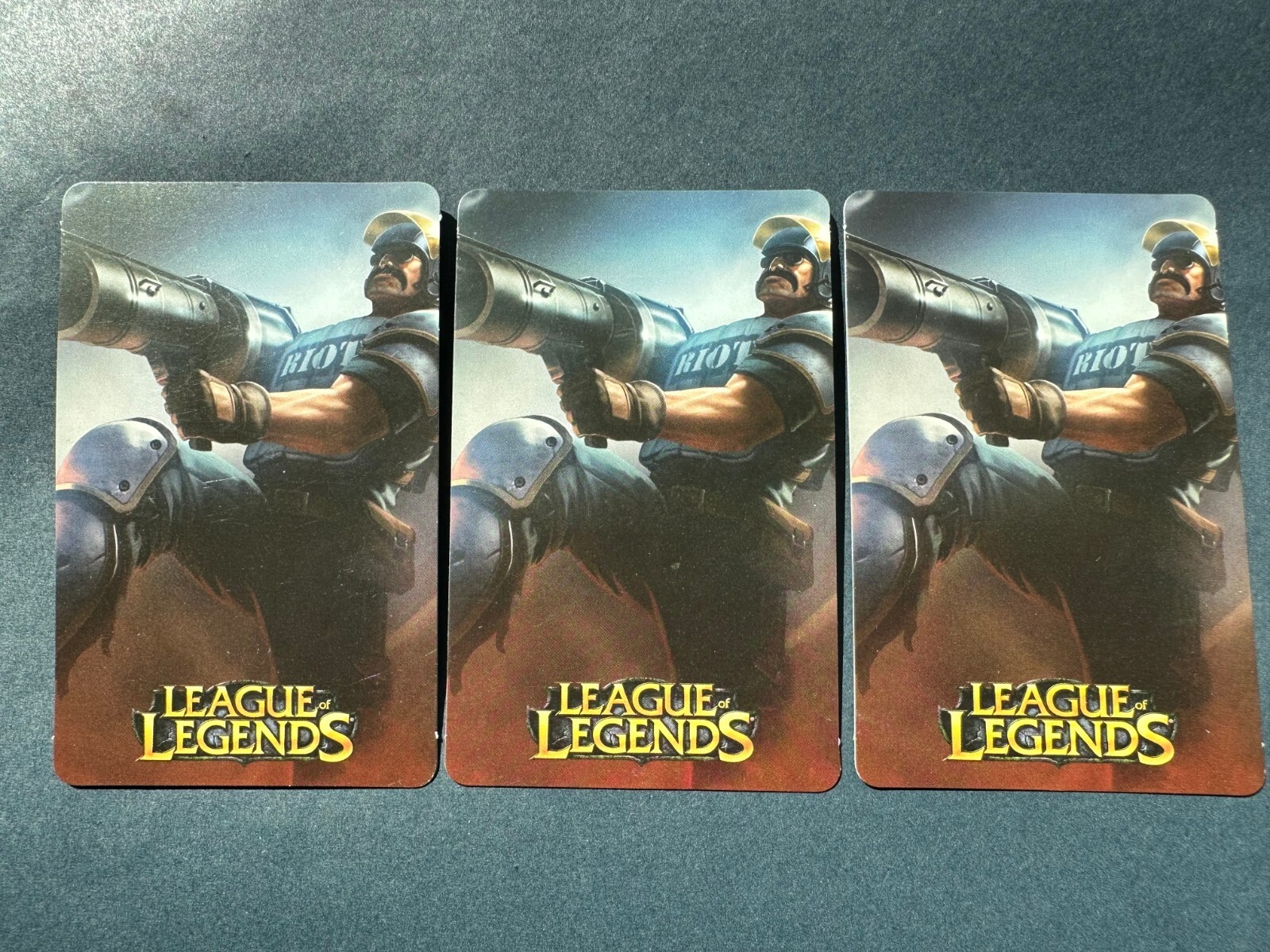 League of Legends Riot Graves Skin Card Collectible – 2012 RARE LoL sivir riot