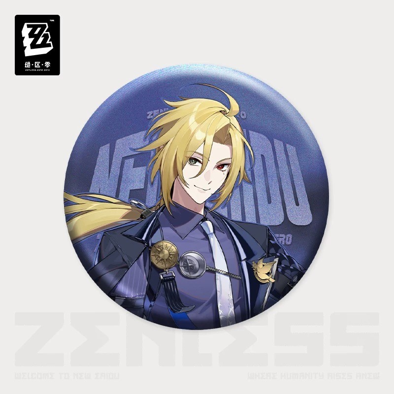 Zenless Zone Zero Official Art Series Metal Pin: MockingBird