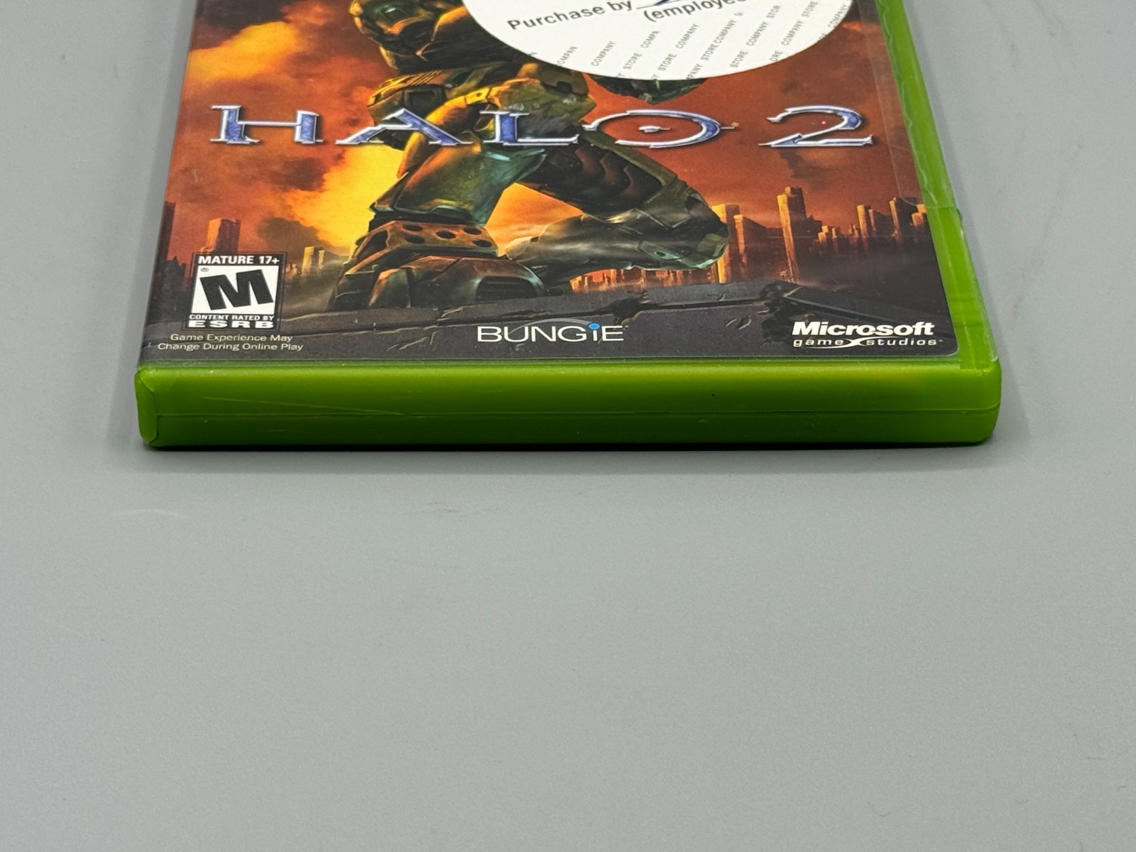 Halo 2 Microsoft Xbox Employee Store Sticker Sealed New Authentic