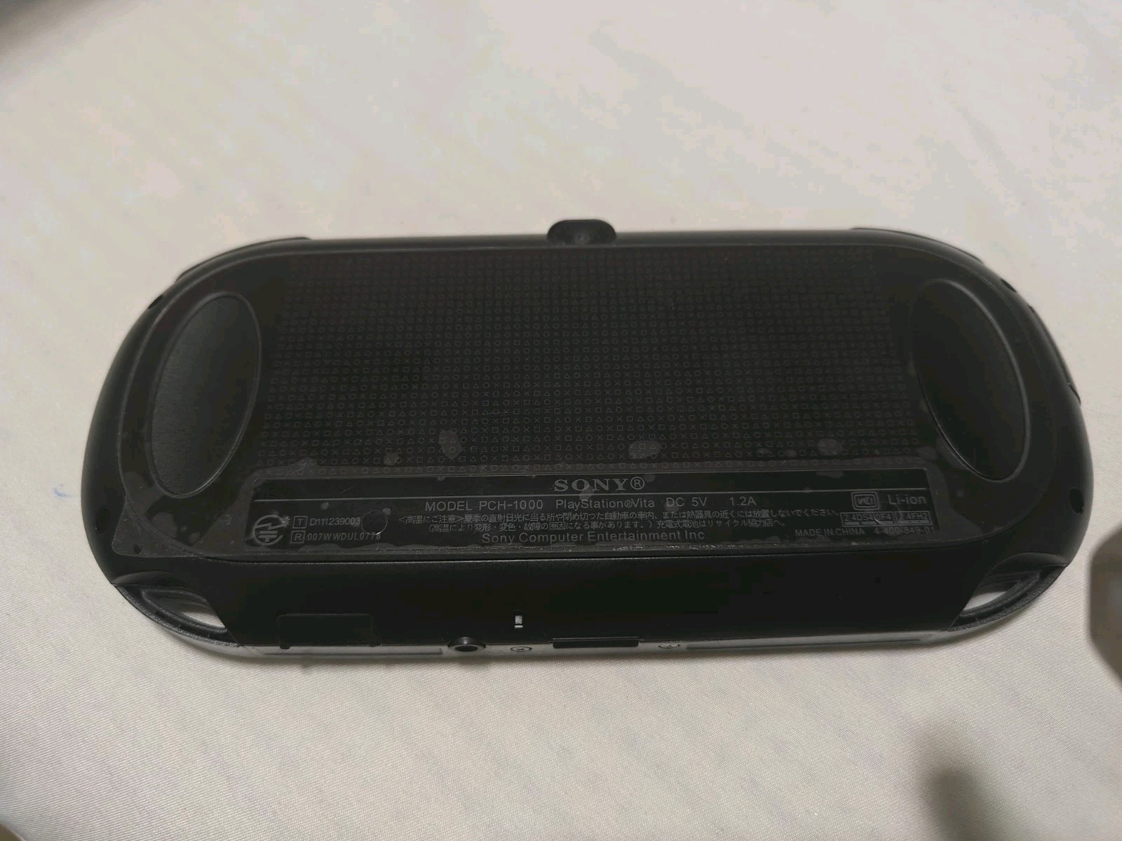 Sony PS Vita 1000 3G PCH-1100 Black Console New Screen & Backcover