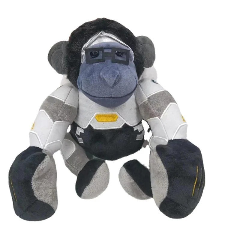 Overwatch Winston Plush Doll – 9-inch Jumbo Gorilla Collectible Figure & Gift