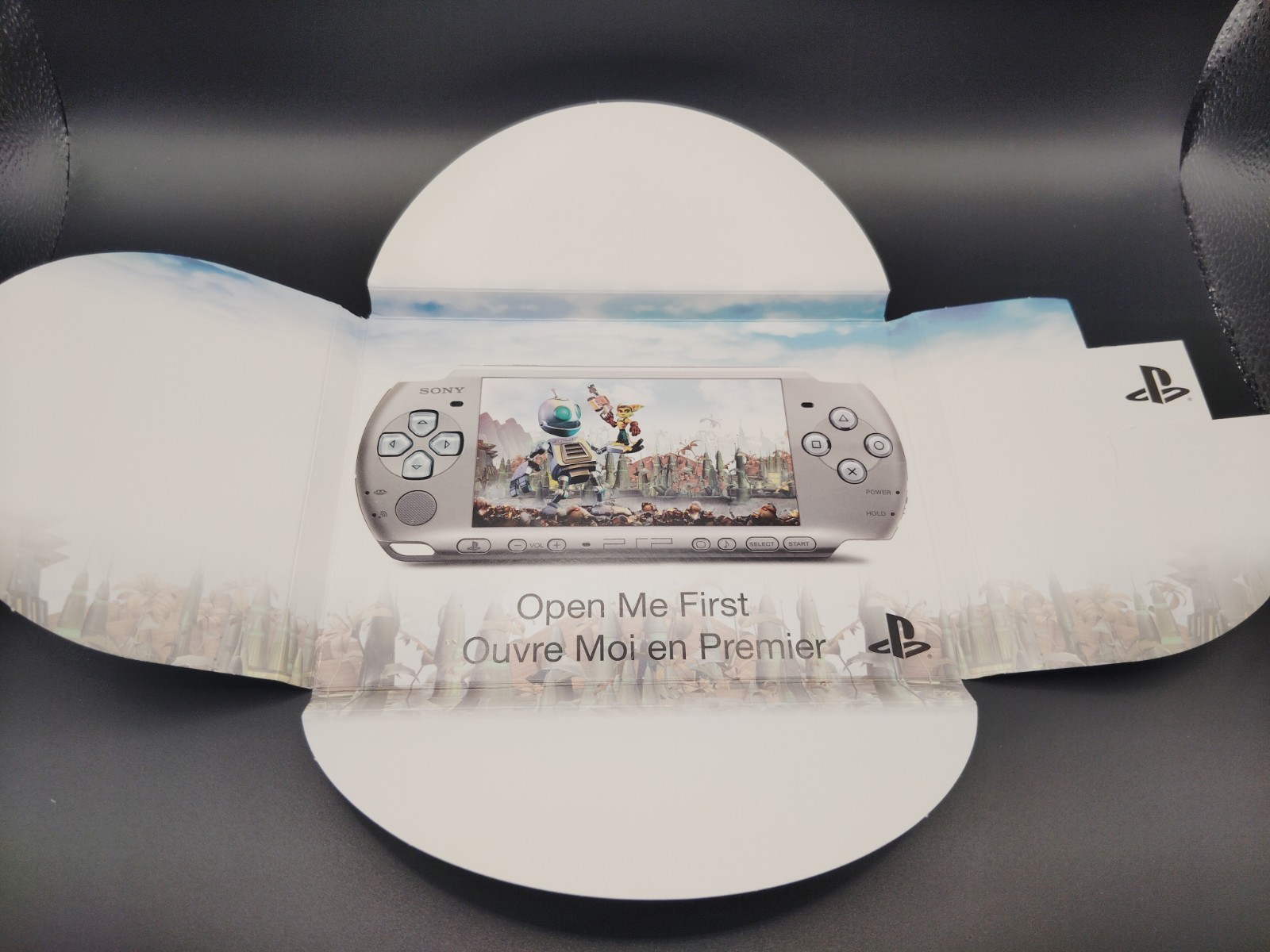 Sony PSP 3001 Ratchet And Clank Limited Edition, Mystic Silver Tested
