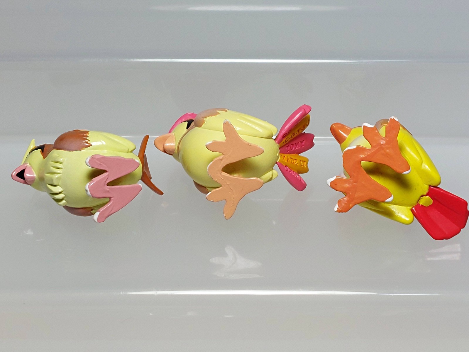 Pidgey Pidgeotto Pidgeot Pokemon Monster Collection Figure Tomy B04 1.5-1.8in