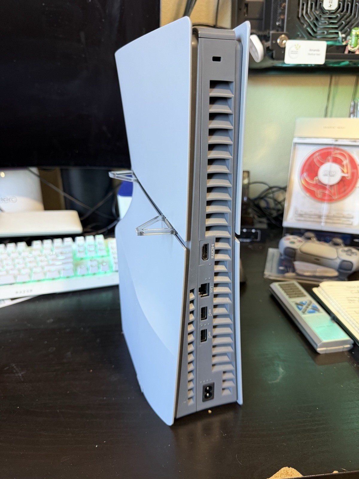 Complete! PS5 30th Anniversary edition w/ Disc drive in protector +2TB NVMe