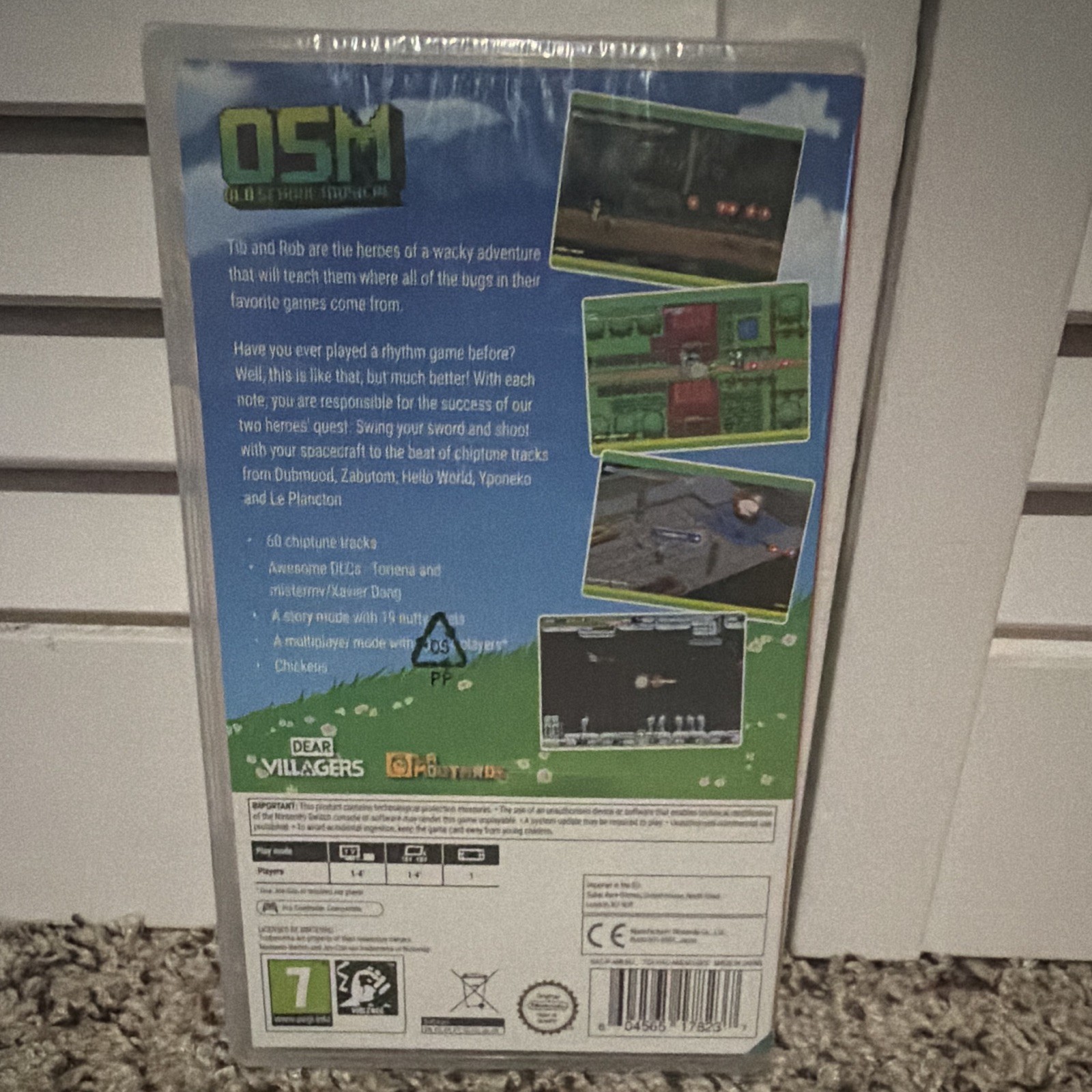 Super Rare Games OSM: Old School Musical Nintendo Switch Rhythm Action PEGI 7
