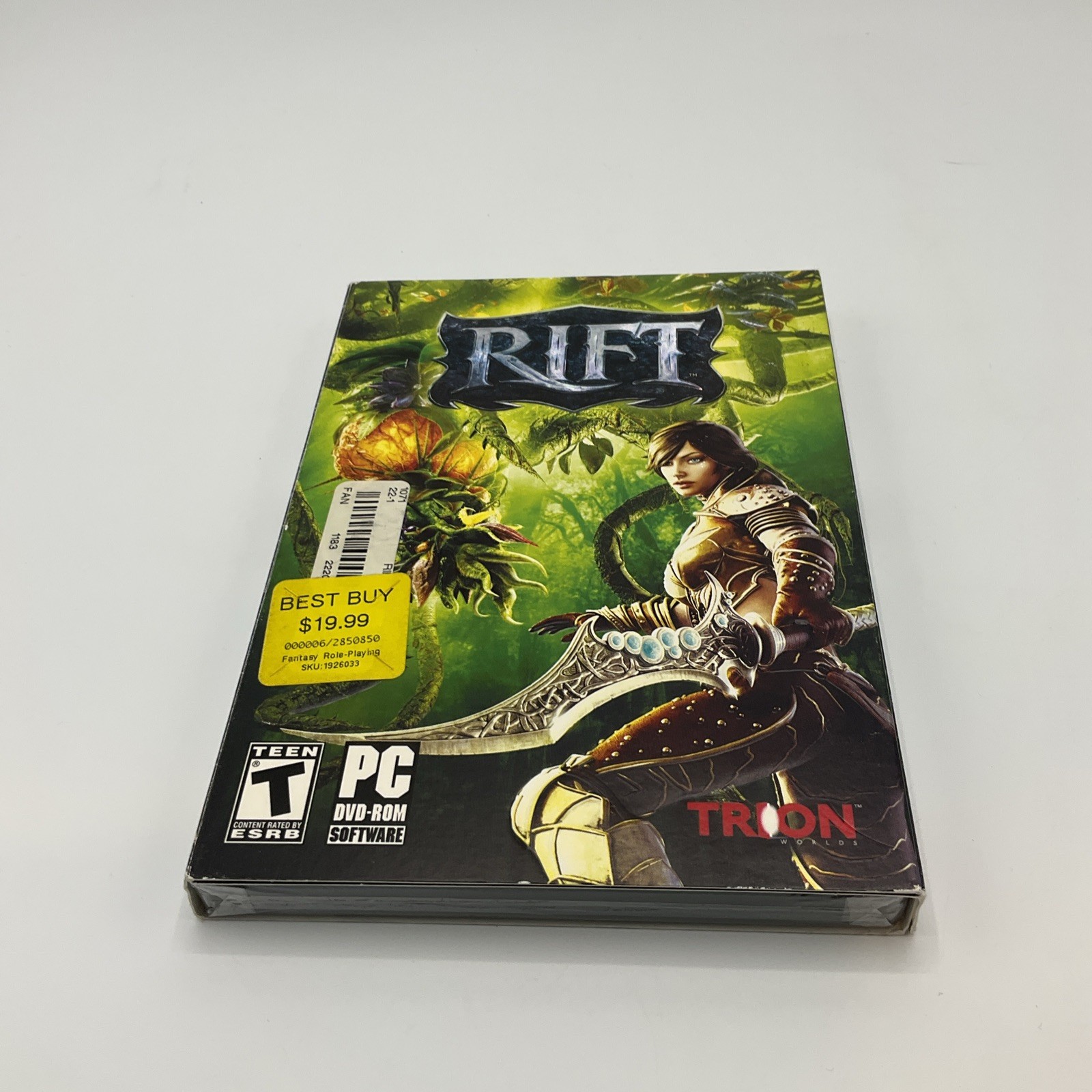 2011 Rift (Trion Worlds, Inc) PC DVD-ROM version; NEW, SEALED