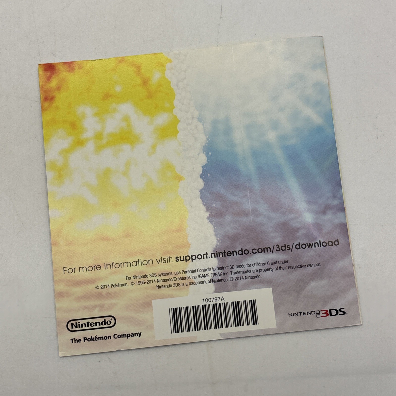 Pokemon Omega Ruby – BONUS Variant – (Nintendo 3DS) Complete