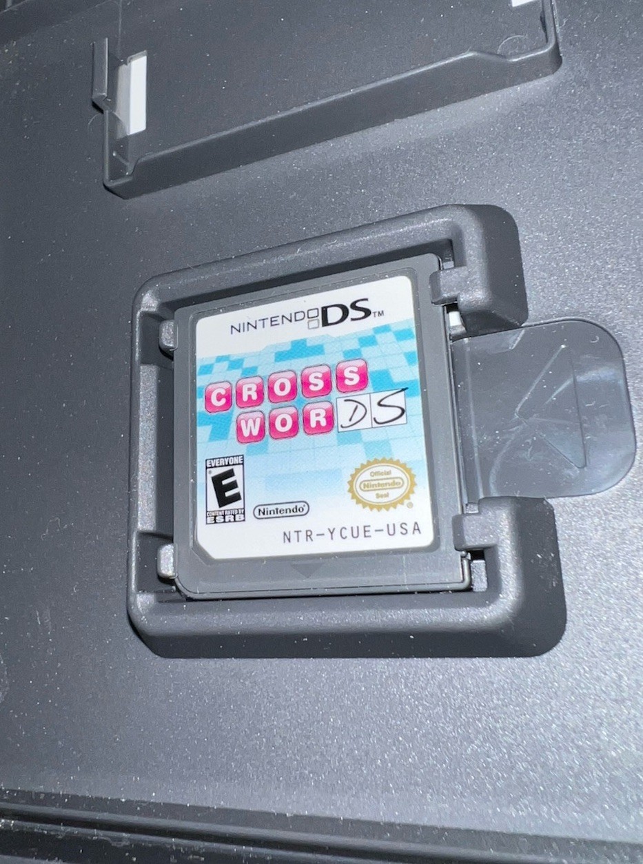 Crosswords DS Nintendo DS Game – Manual Case and Cartridge Complete