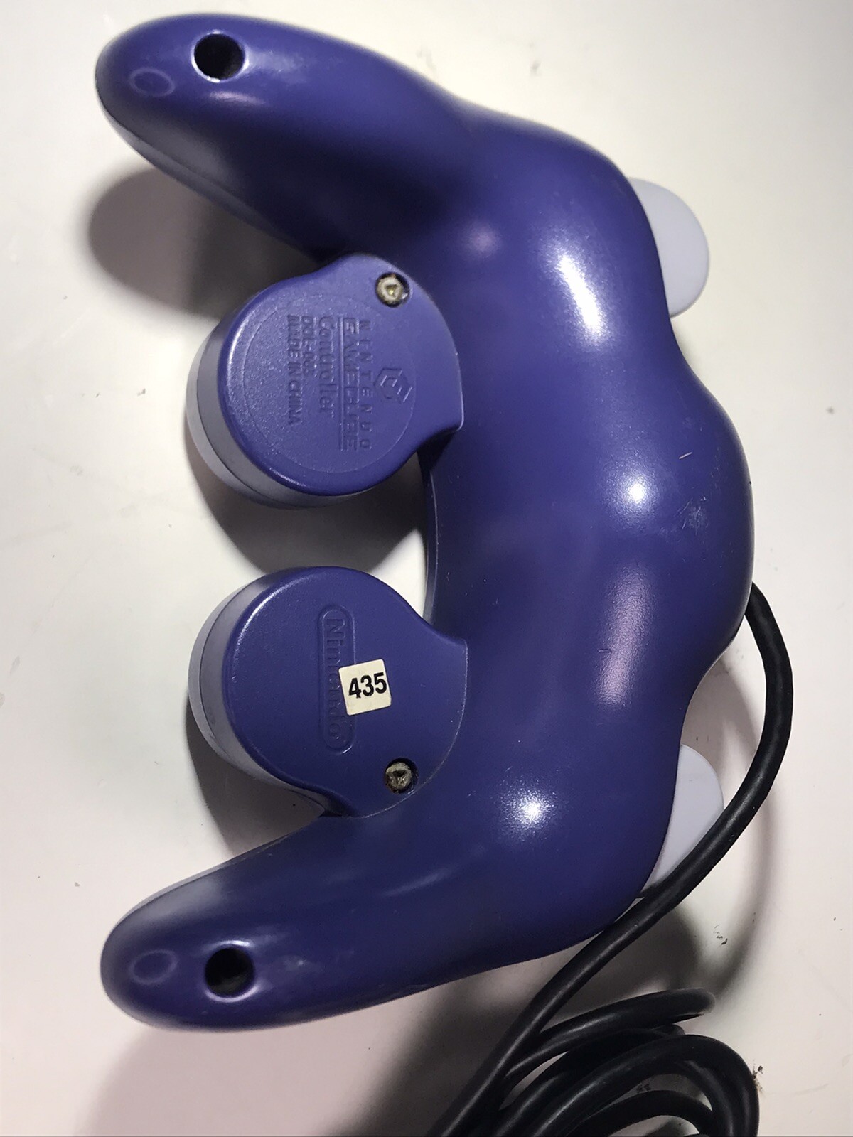 Official Nintendo GameCube Purple Indigo Controller DOL-003 OEM tested working
