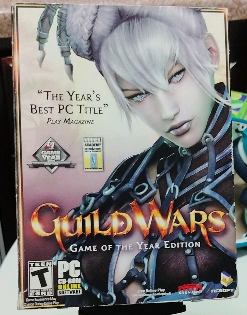 NCsoft Guild Wars Game of the Year Edition PC Manual Included Seven Weapons