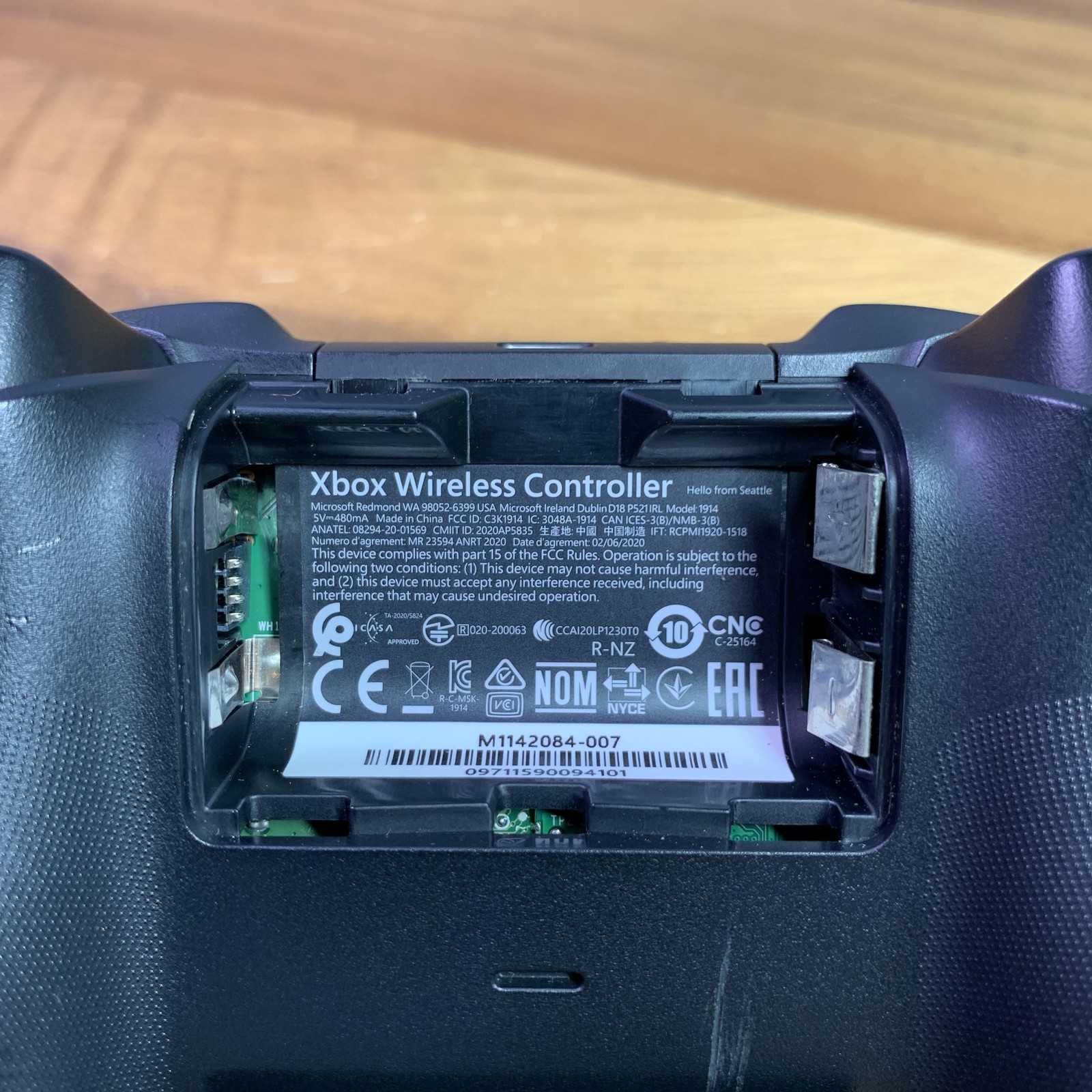 Microsoft Xbox Wireless Controller 1914 Black Bluetooth USB-C One Series X|S PC