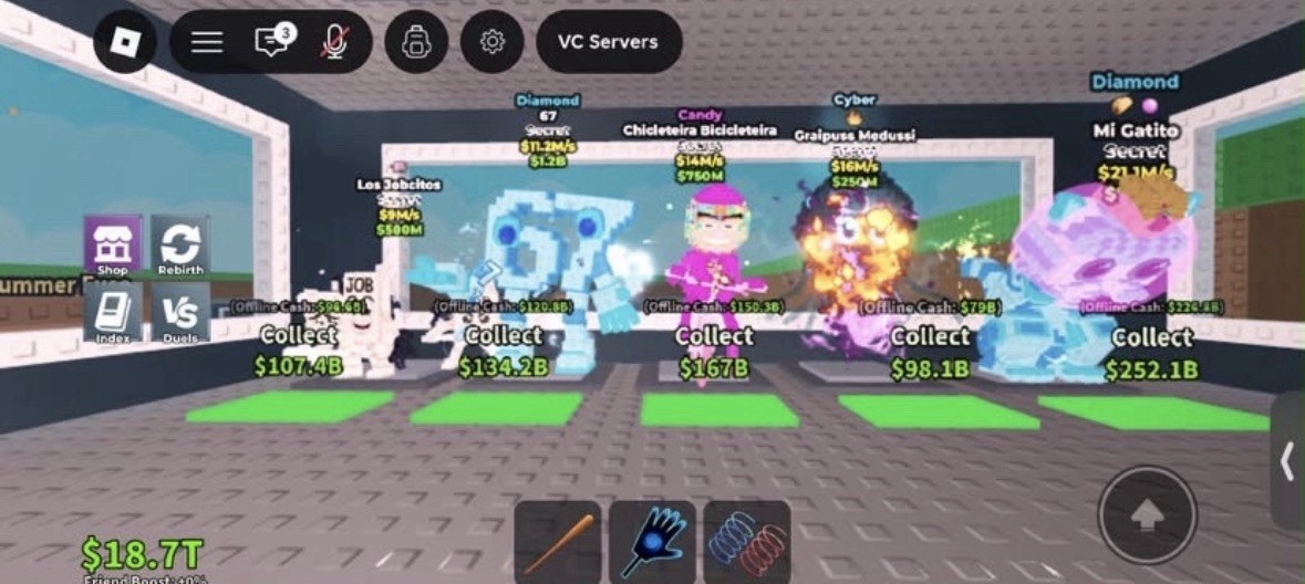 (PLEASE READ DESC) Steal a Brainrot Whole Base Sell or Choose Your Brainrots 🌟