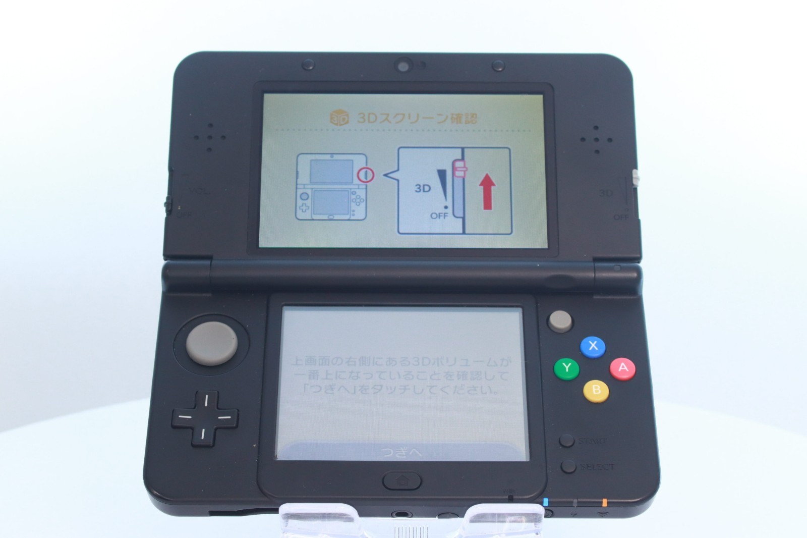 JP Game New Nintendo 3DS Black [Rank : A]Region-locked