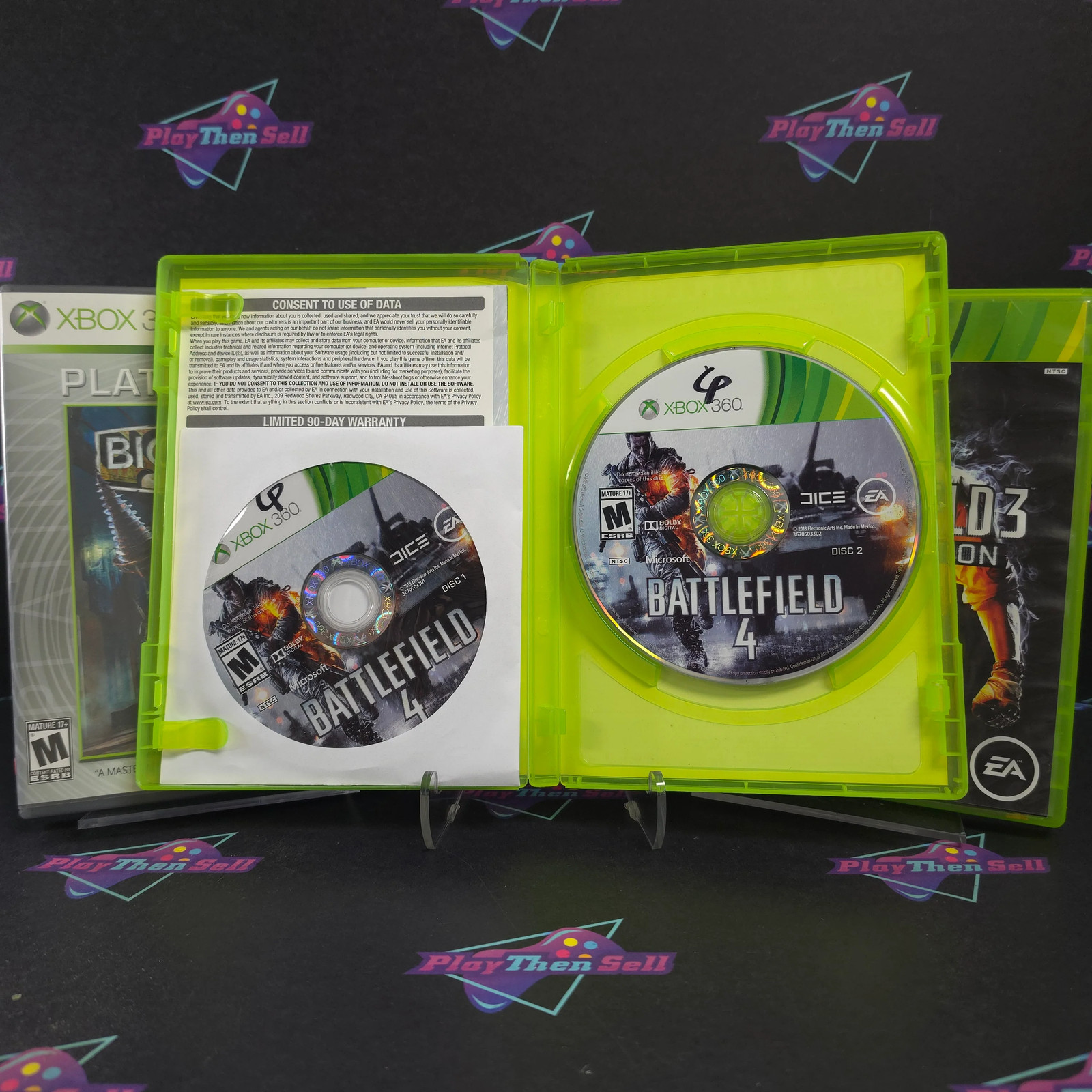 Shooter Collection (3-Game Lot Bundle) Battlefield 3 & 4, Bioshock – Very Good