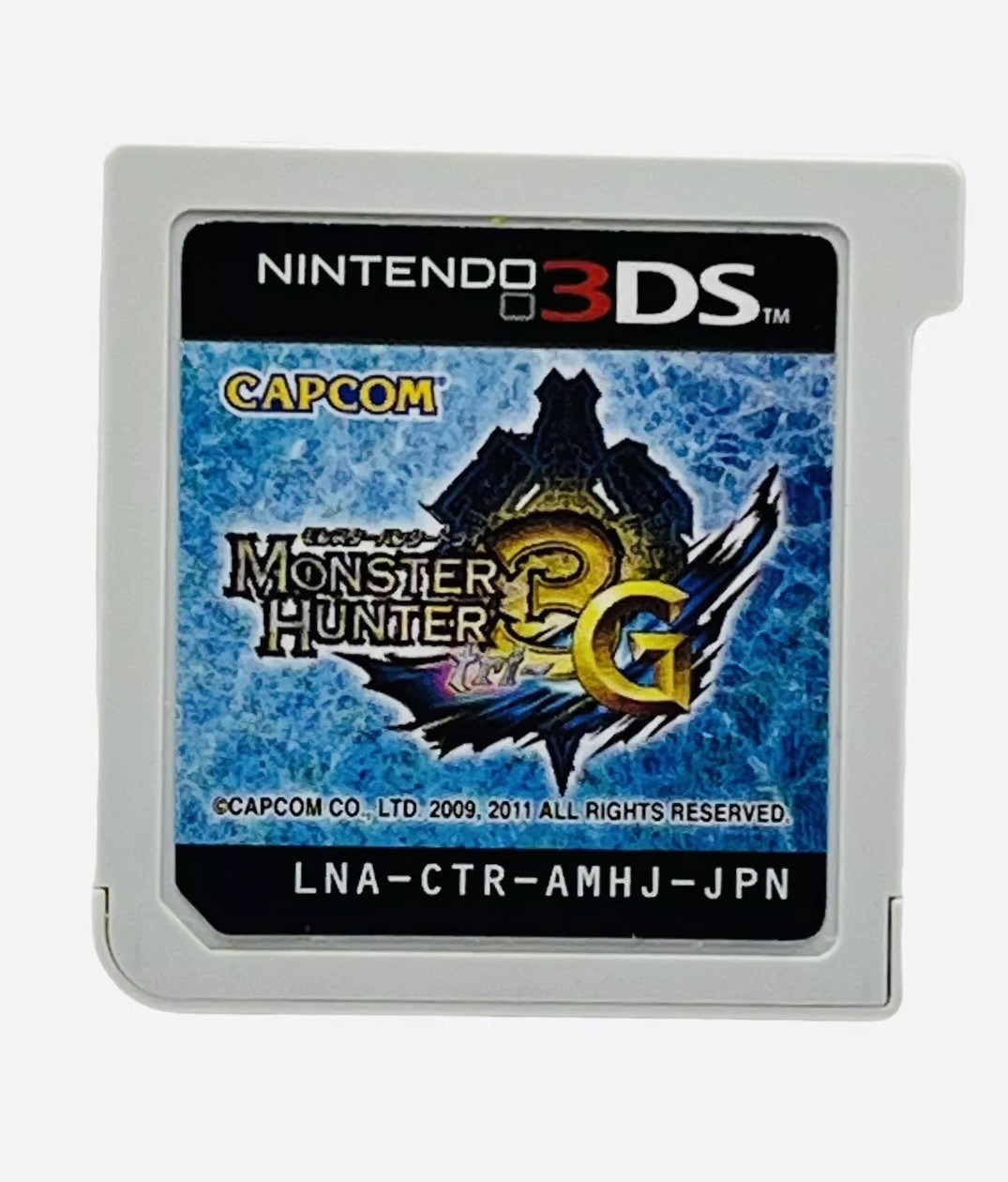 Monster Hunter 3G Nintendo 3DS Japan Import Capcom Action Role Playing Game JRPG