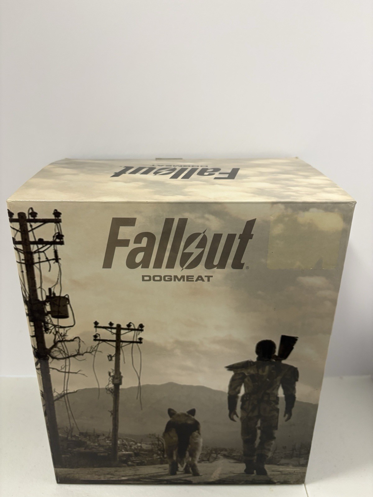 Fallout Dogmeat Statue Figure Collectible Gaming Companion Rare Display