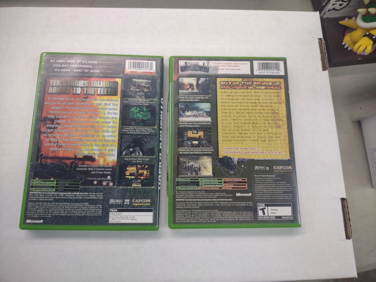 Steel Battalion & Line Of Contact, Original Xbox 2002/Xbox Live