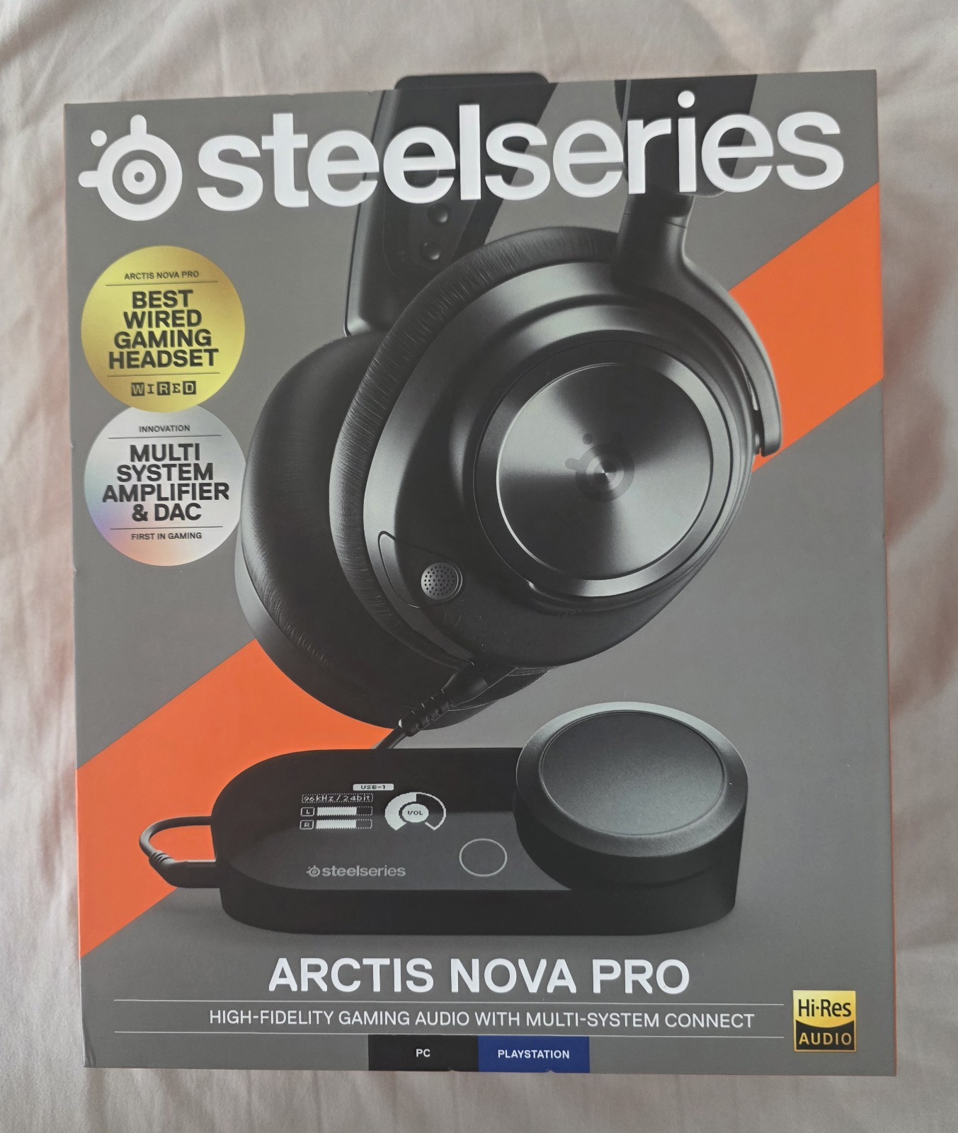 SteelSeries Arctis Nova Pro Wired Over the Ear Headphones for PC and PSP