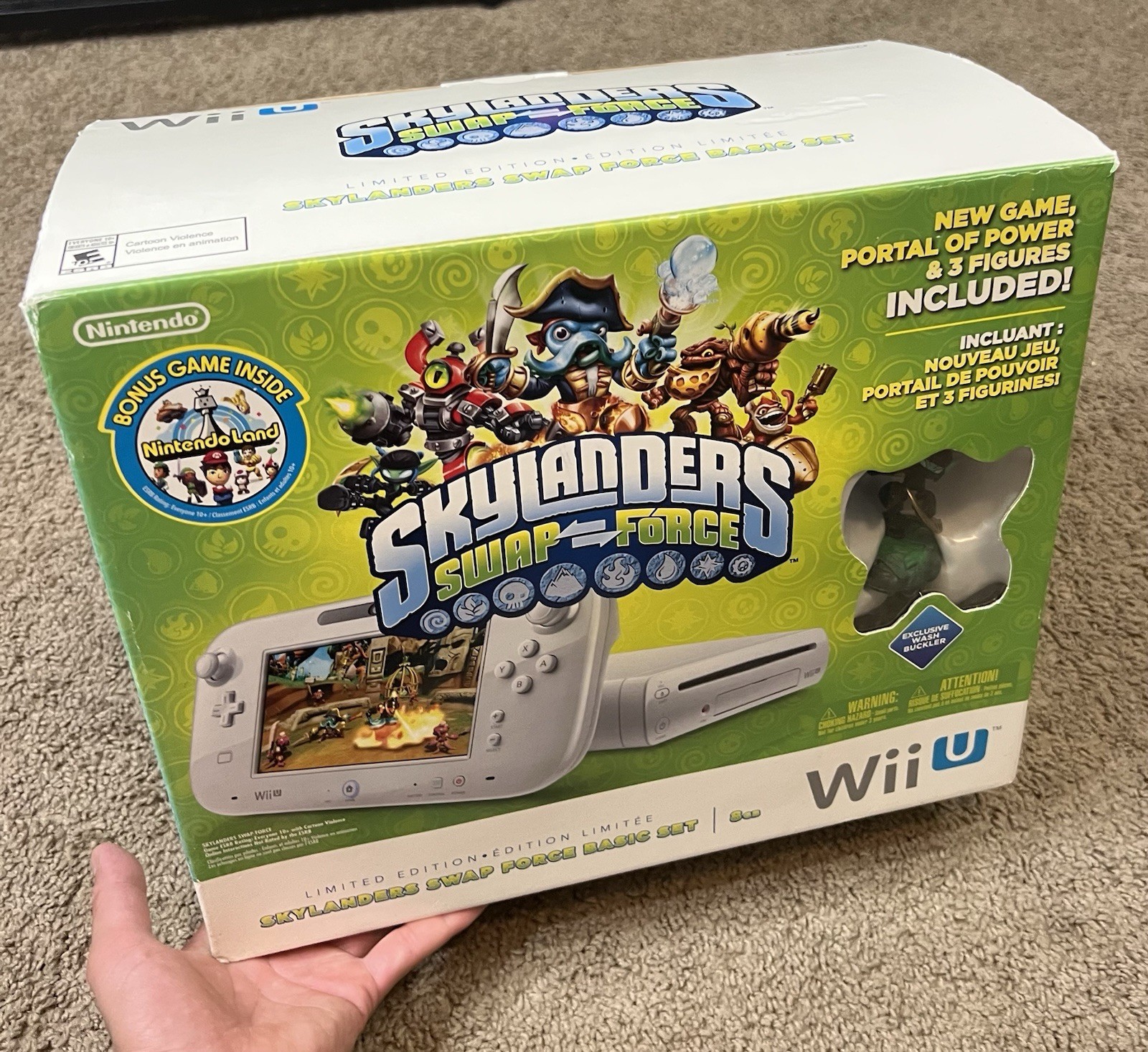 Nintendo WiiU Wii U Skylanders Limited Edition Console Bundle White New in Box