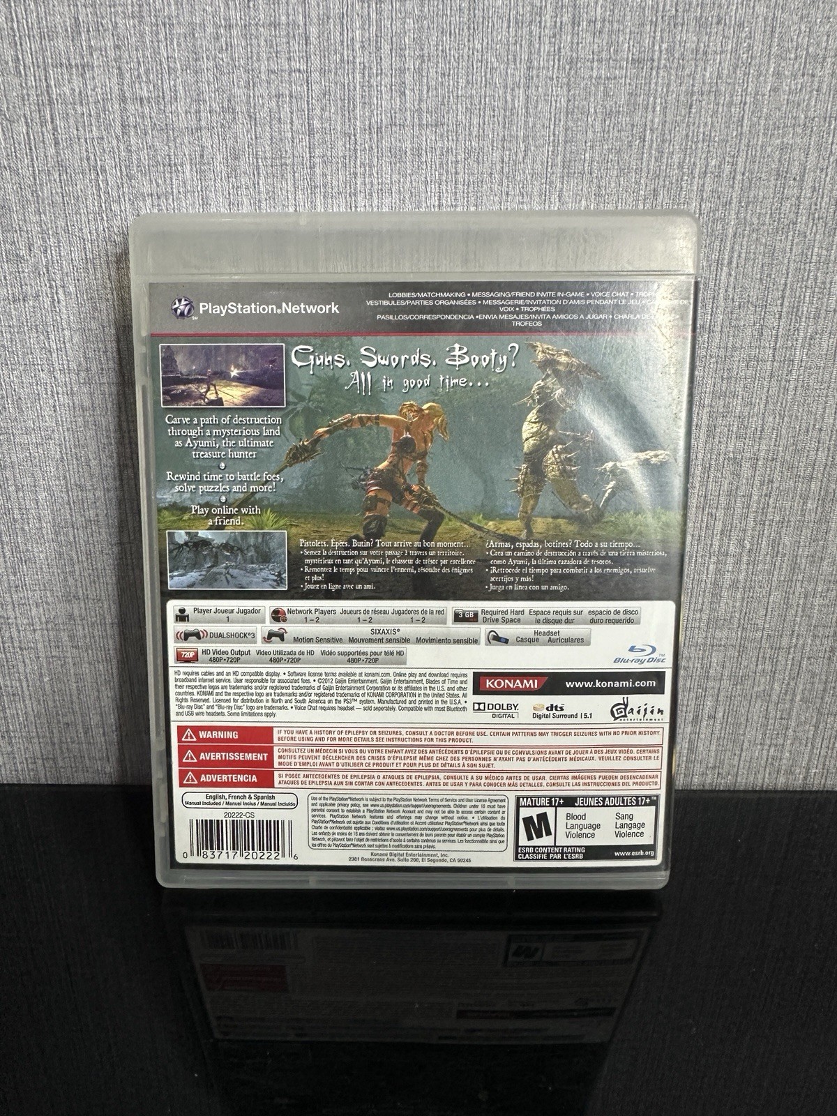Blades of Time – US – PS3 – CIB