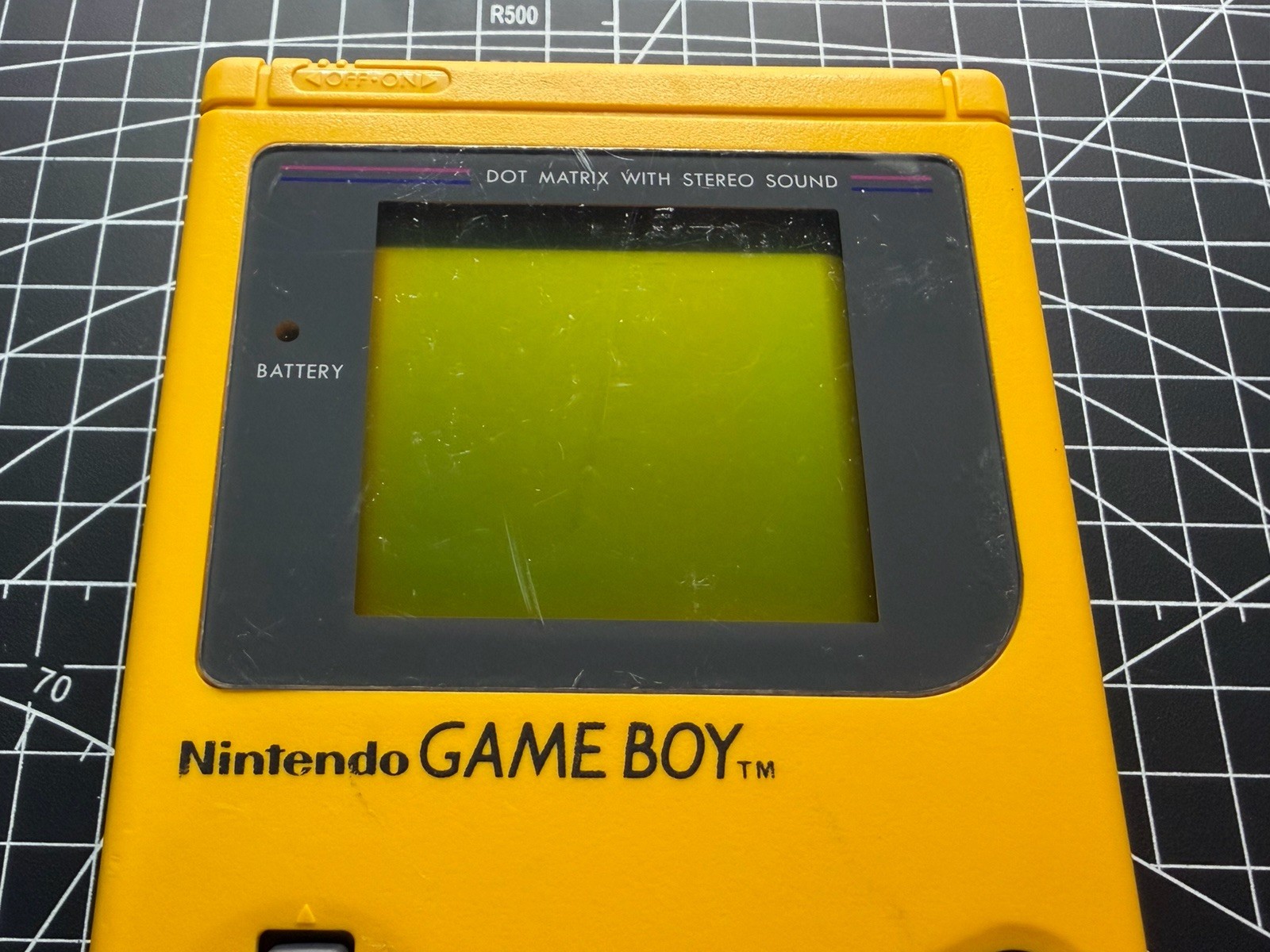 Extremely Rare Yellow Nintendo Game Boy DMG MANI Limited – 100% Authentic