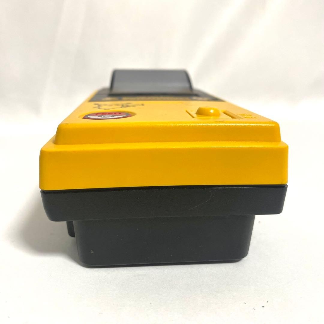 Nintendo Game Boy Pocket Printer Pikachu Yellow MGB-007 Only Power Checked Japan