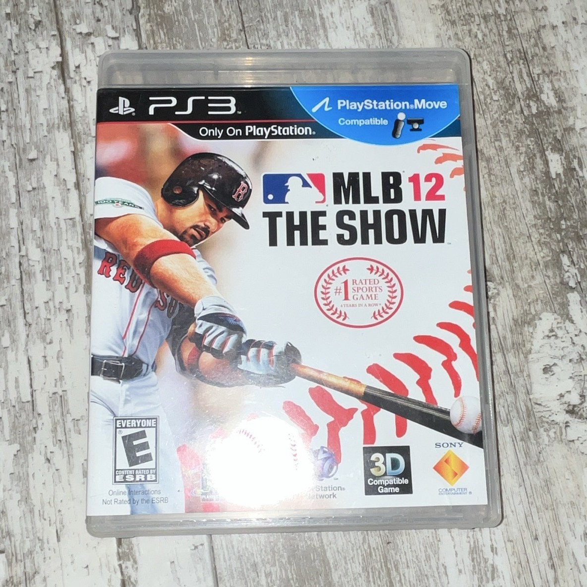 MLB 12: The Show – PS3 2012 E NTSC-U/C Multiplayer Online Play Move 3D