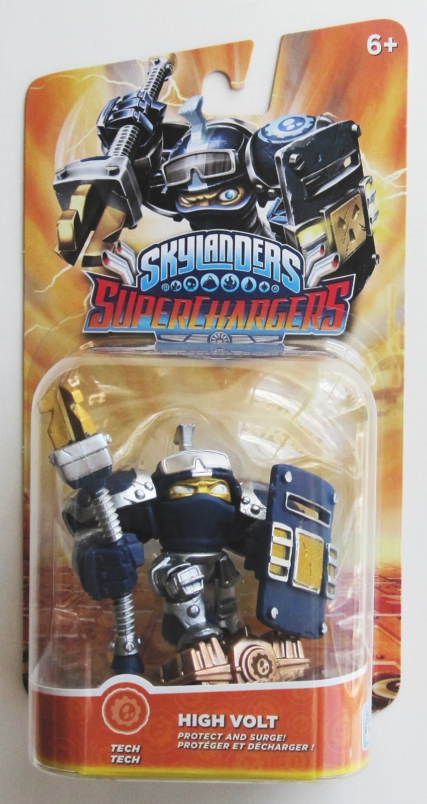 Skylanders High Volt SuperChargers Silver Knight Character Figure Pack NEW USA
