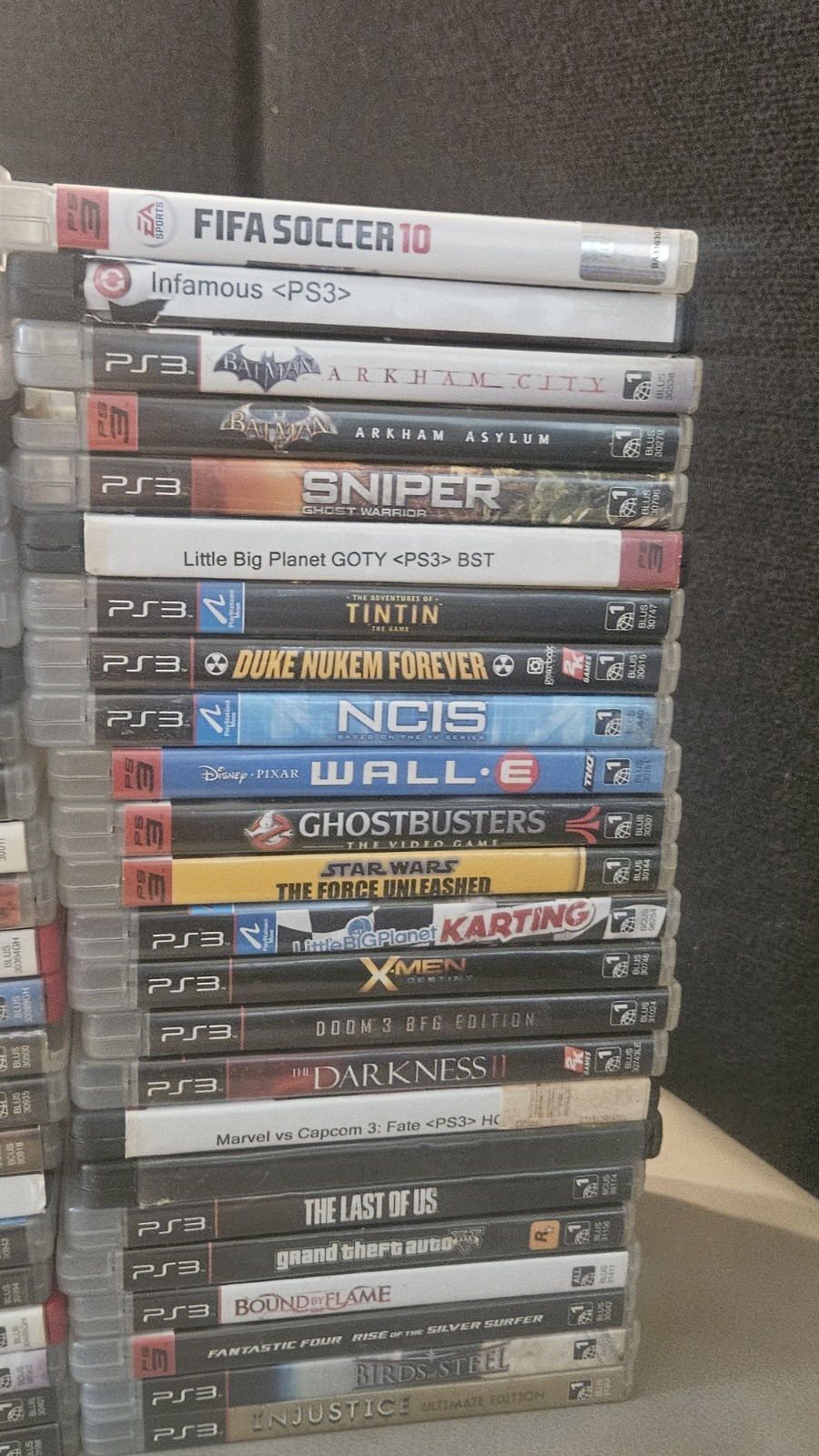 Lot Of 49 Ps3 PlayStation 3 Games Action Racing Horror Shooter Kids