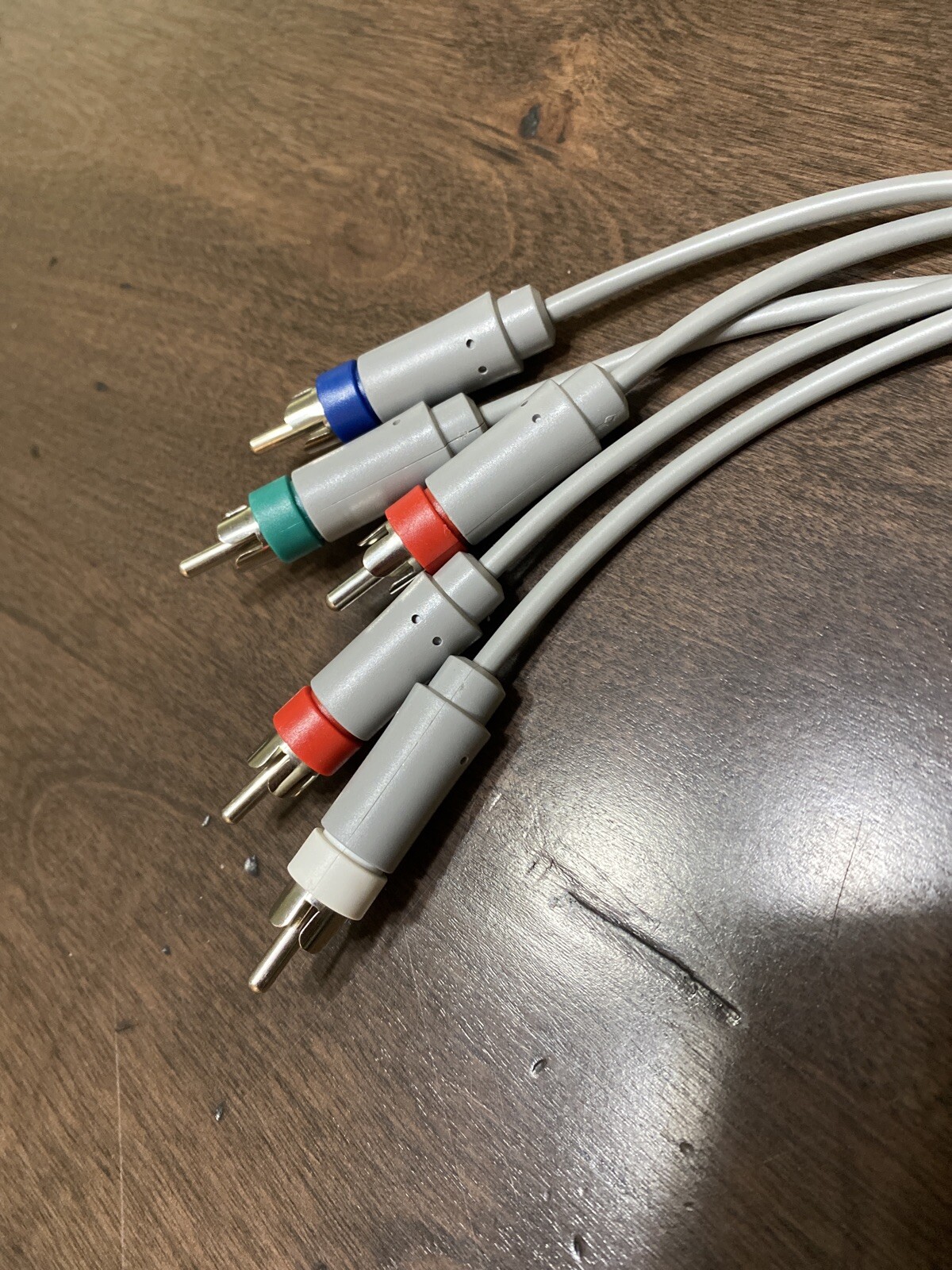 6FT HD TV Component RCA Audio Video AV Cable Cord Plug for Nintendo Wii U Wii