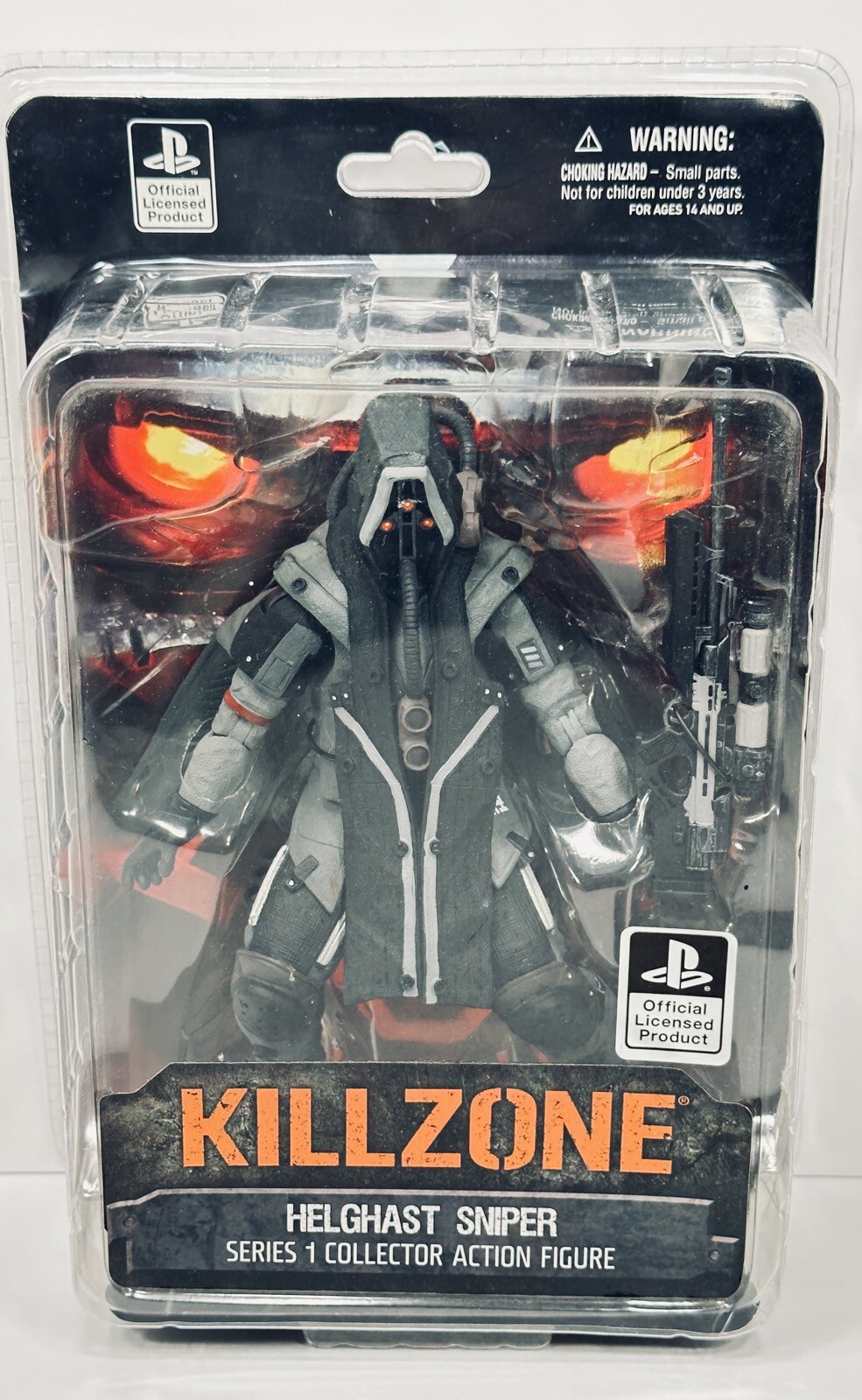 Killzone Helghast Sniper 6” Action Figure 2011 DC Unlimited Toys PlayStation
