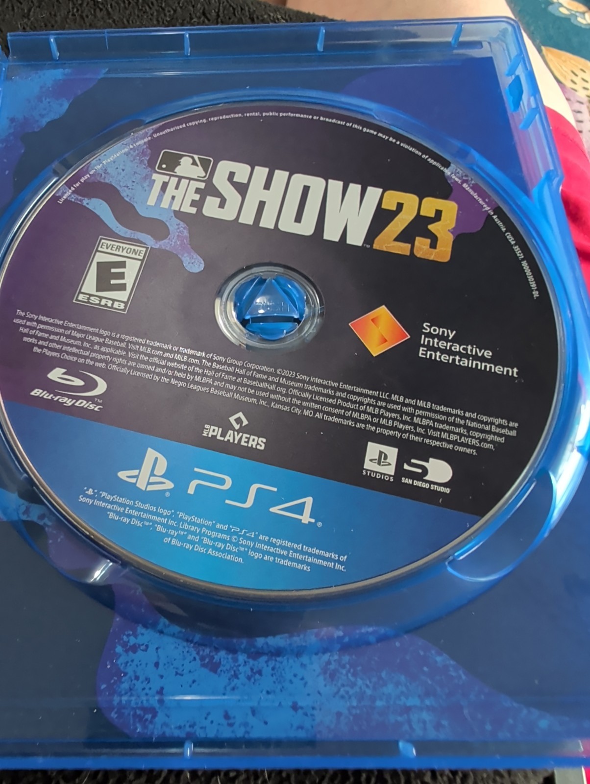 MLB The Show 23 (Sony PlayStation 4) Disc & Case