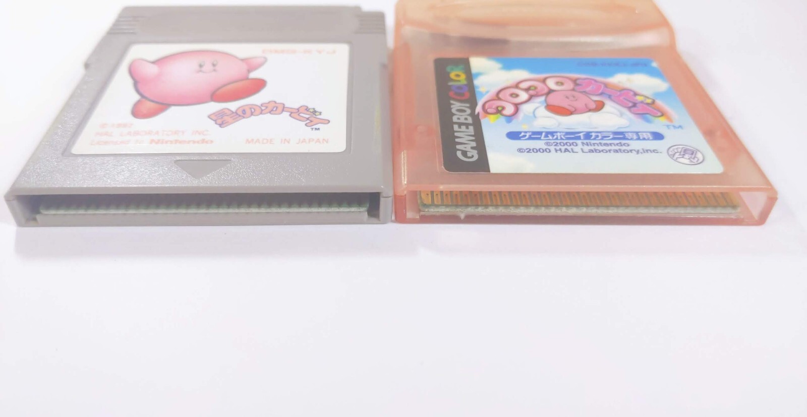 Lot of 6 Kirby Nintendo GameBoy Full Set Battery Replacement & Holder Japanese