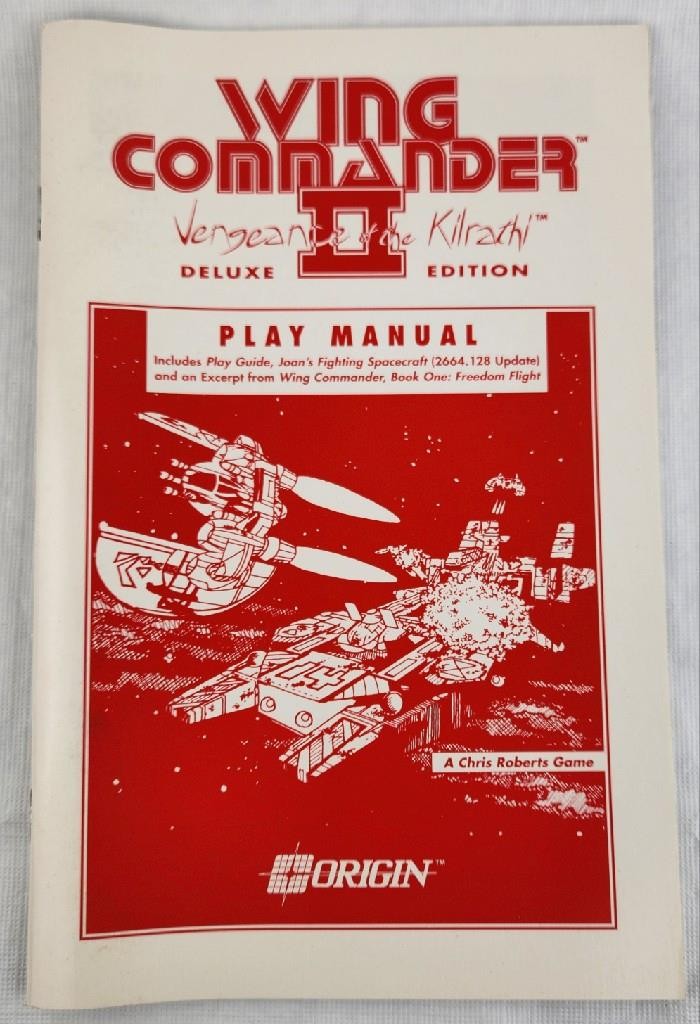 Wing Commander I/1 & II/2 PC 1990 Big Box Special CD-Rom Edition Game Complete