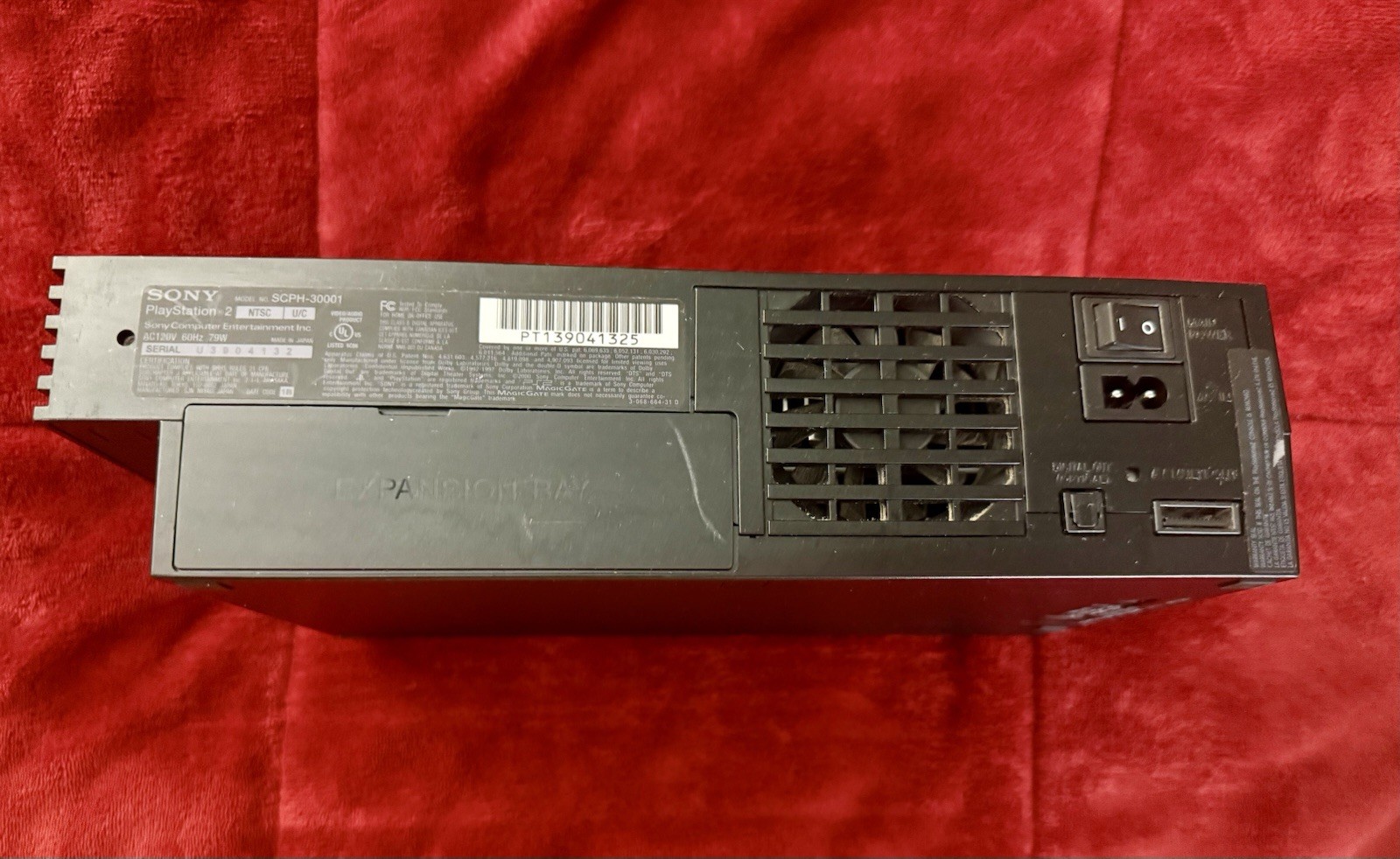 Sony PlayStation 2 PS2 Fat Console SCPH-30001 + Controller & Cables – Tested