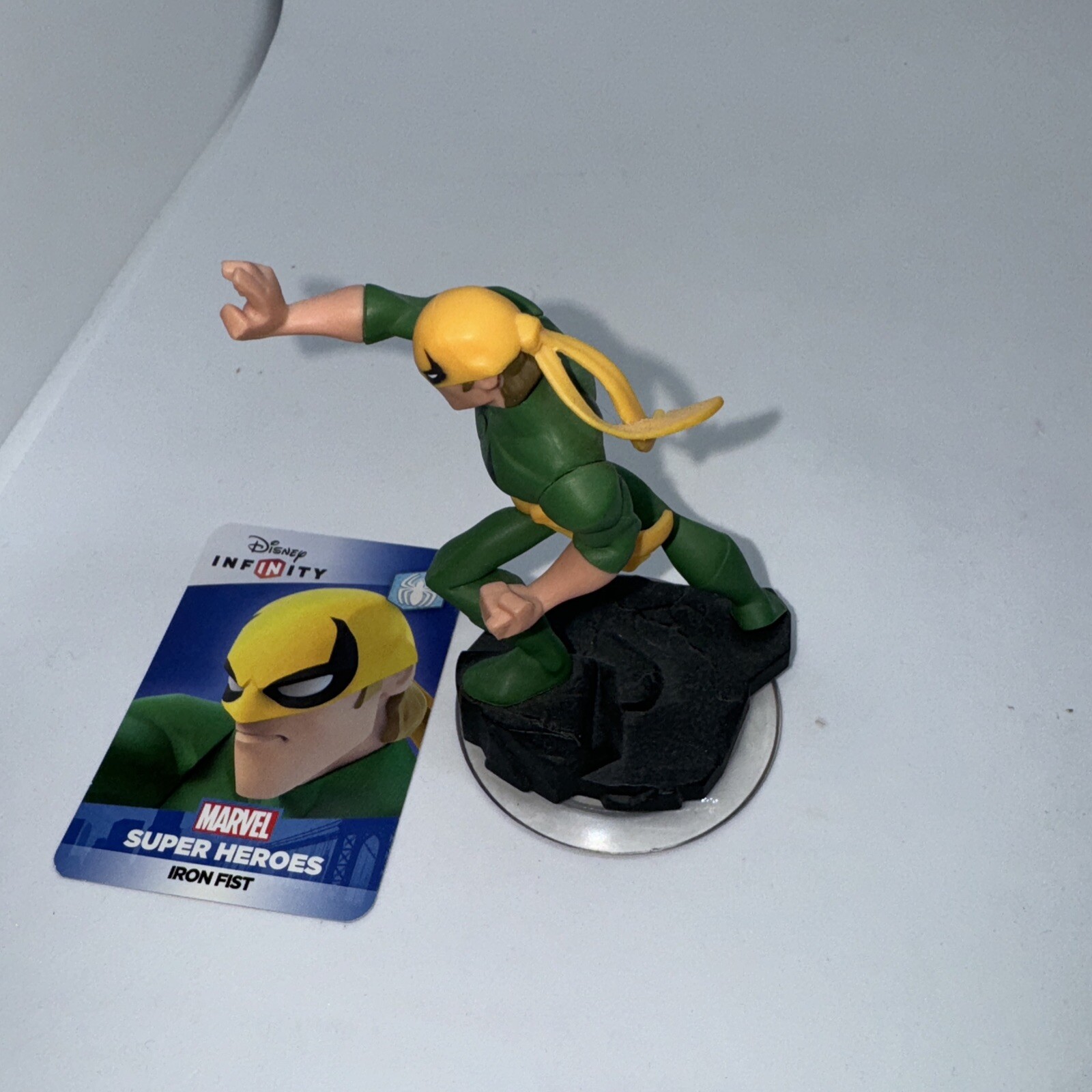 Disney Infinity 2.0 Marvel Super Heroes Iron Fist character figure tested works#