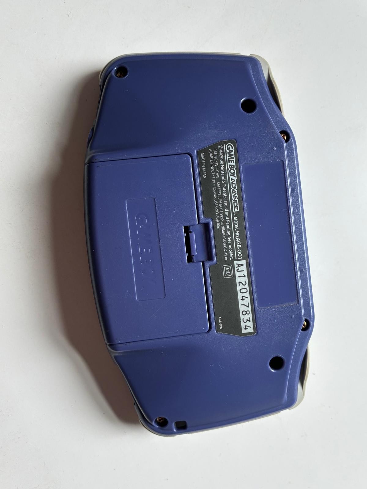 Nintendo Game Boy Advance GBA Console AGB-001 Blue – Tested 100% OEM Authentic