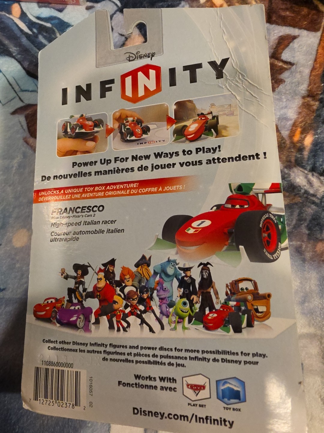 Disney Infinity 1.0 2.0 3.0 CARS FRANCESCO Figure